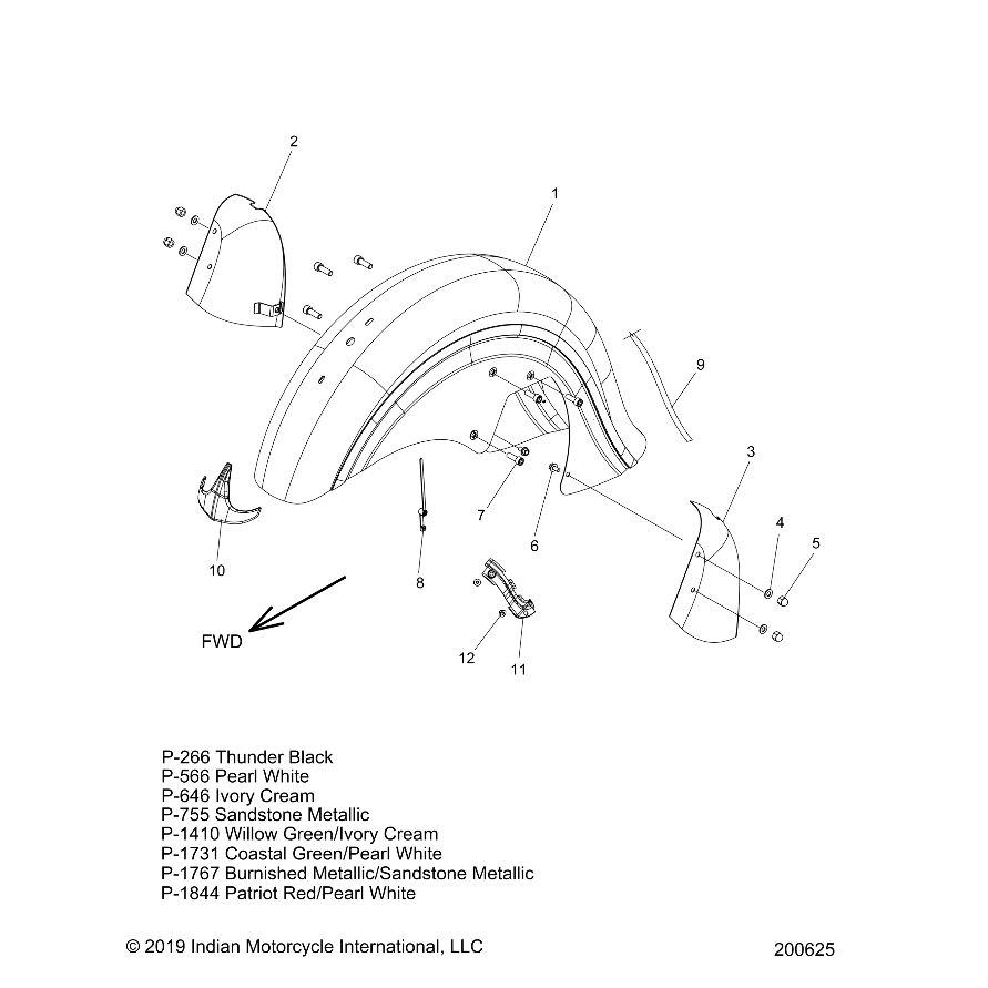 COVER, CALIPER, LH