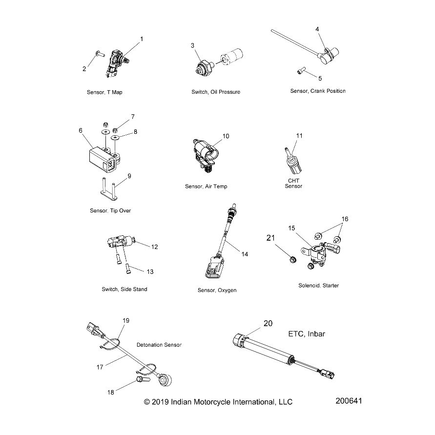 SENSOR, CYLINDER HEAD TEMP