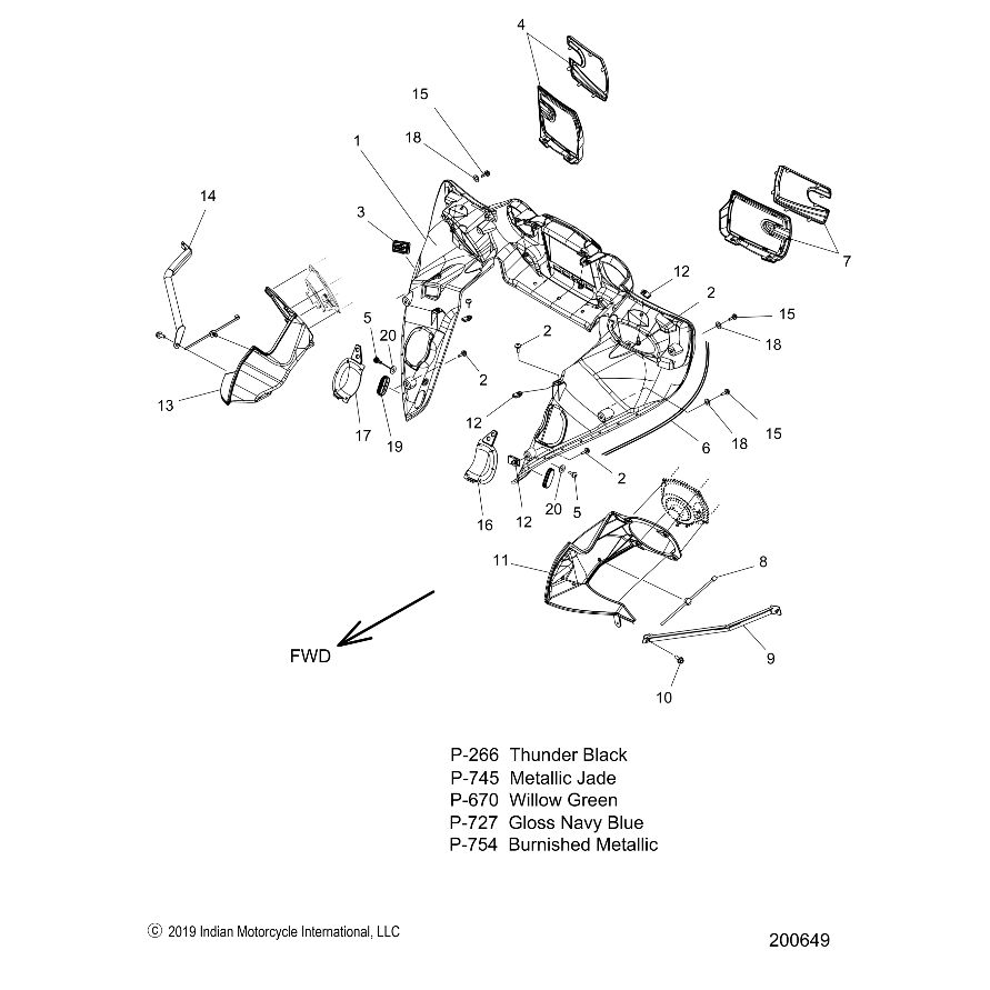 COVER, DRIVING LIGHT, RH