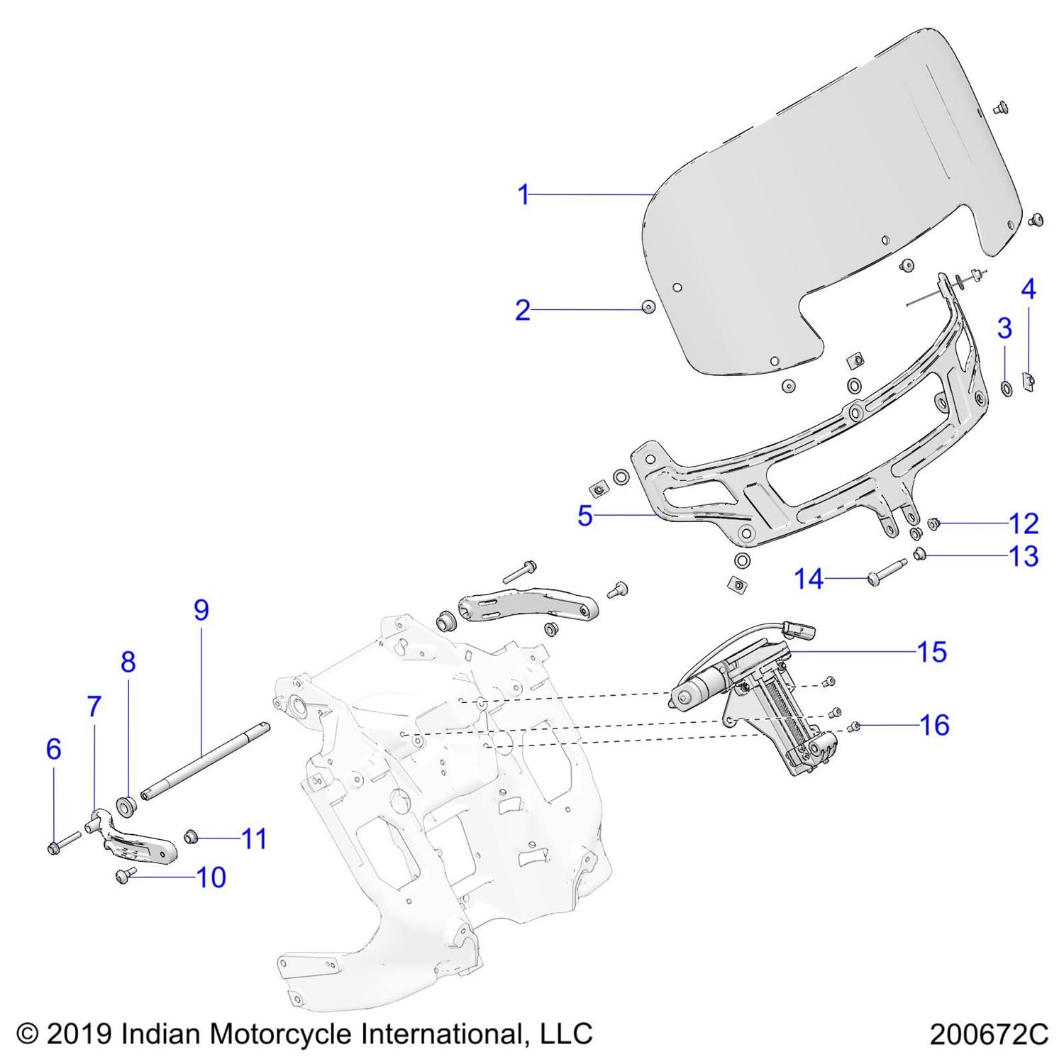 ASM., MOTOR,WINDSCREEN