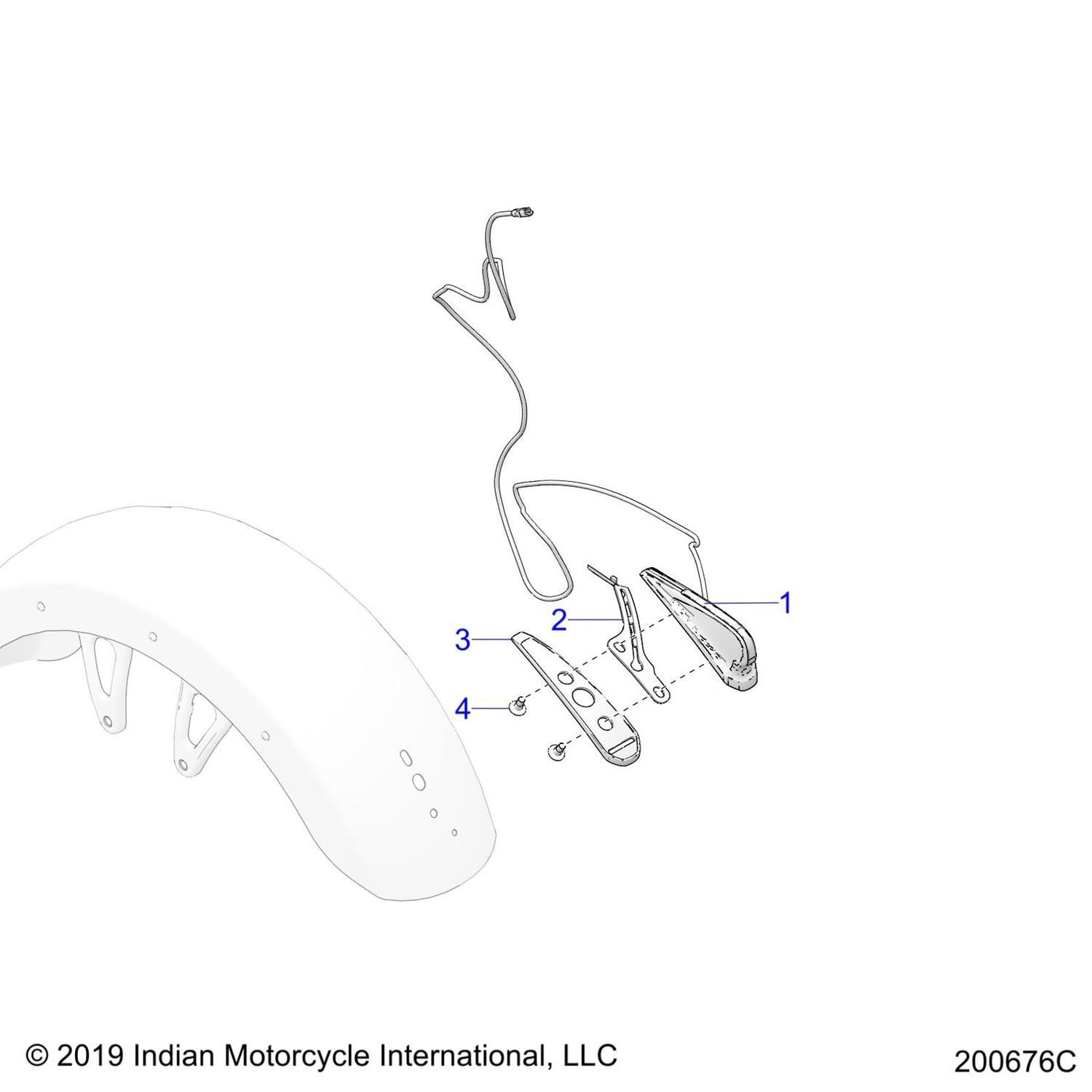 TRAY-HARNESS,FENDER