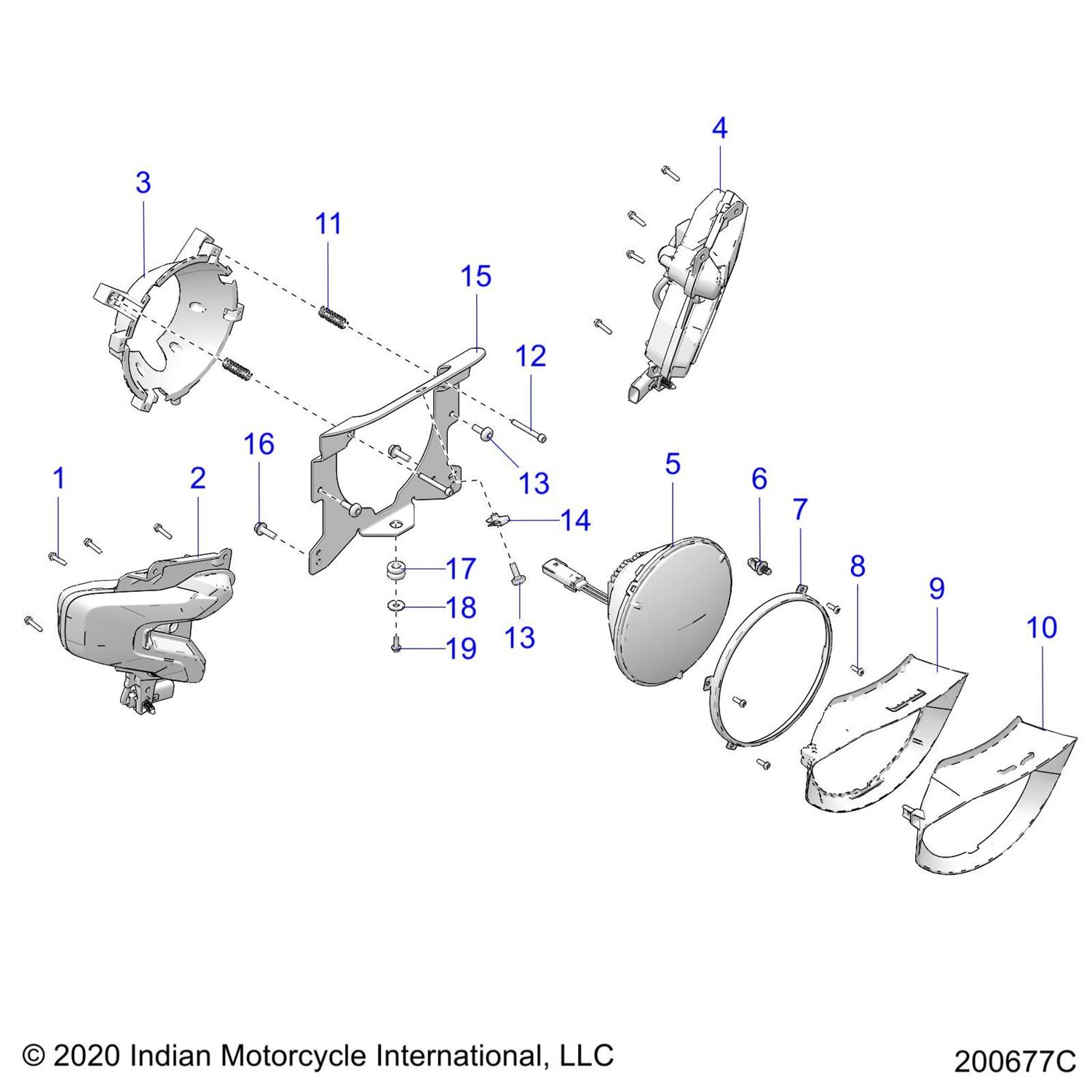 GROMMET-BEZEL,HEADLIGHT