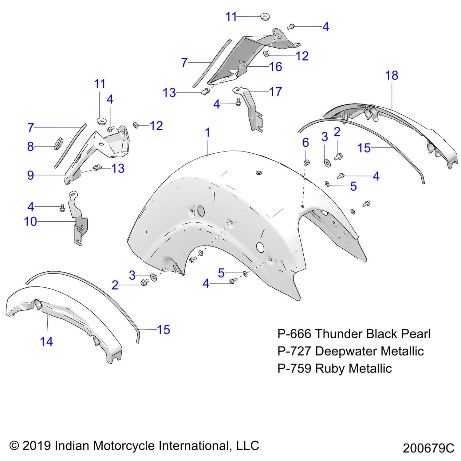 CLOSEOUT-FENDER,UPPER,LH [FROM 12/2/2019]