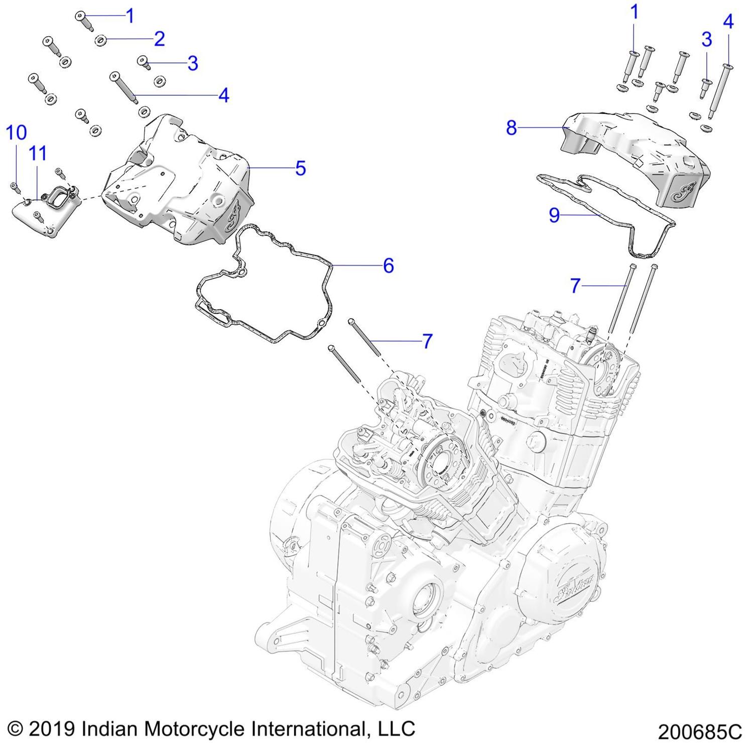 SEAL-VALVE COVER,FRT