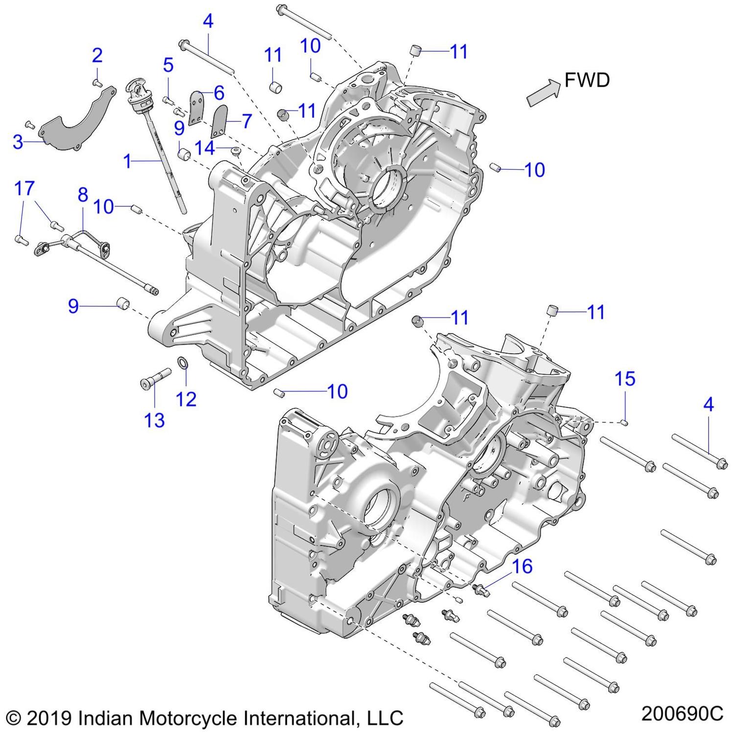 SCREW-HXFL-M8X1.25X100 10.9 ZPC