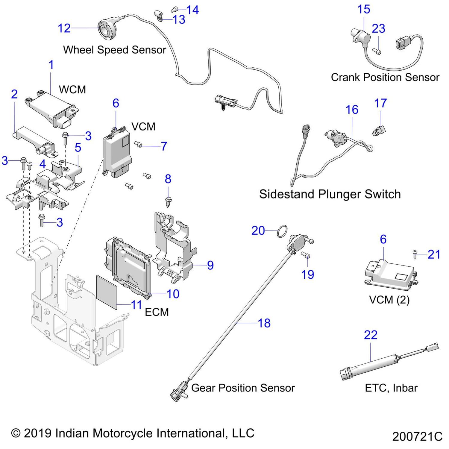 SENSOR,WHEEL SPEED,20X23.5,LONG