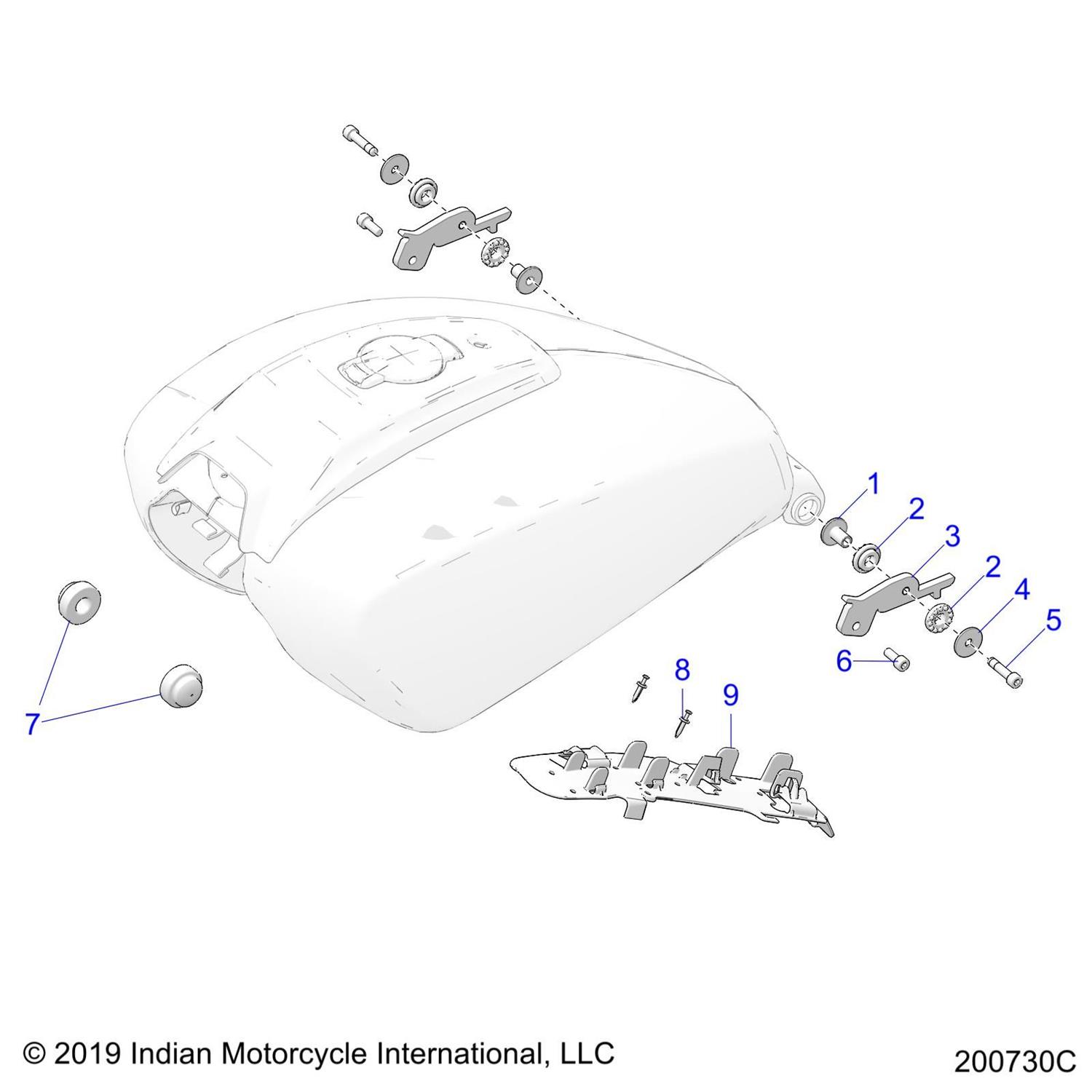 ISOLATOR, TANK, FRONT