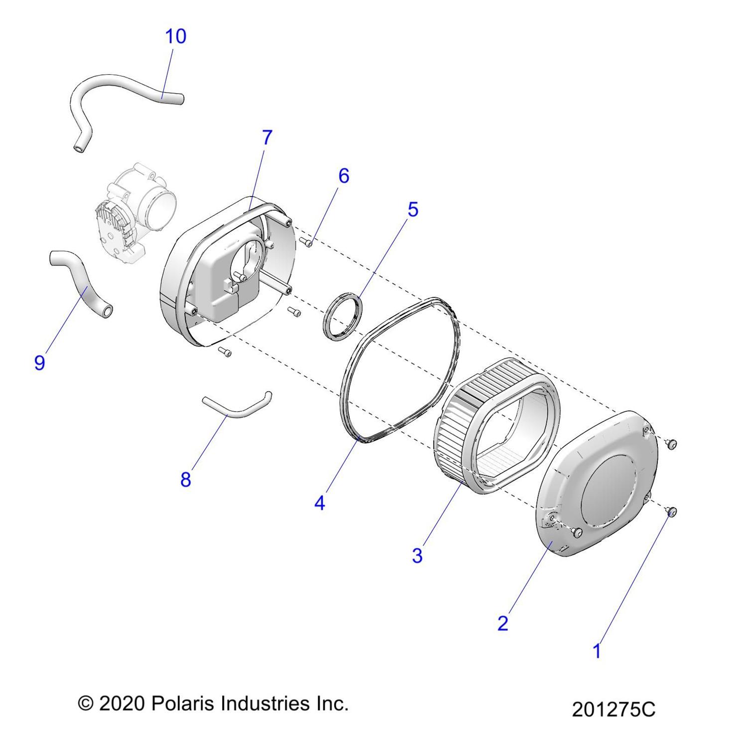 SCREW-M5X0.8X10,HX/FL-YD