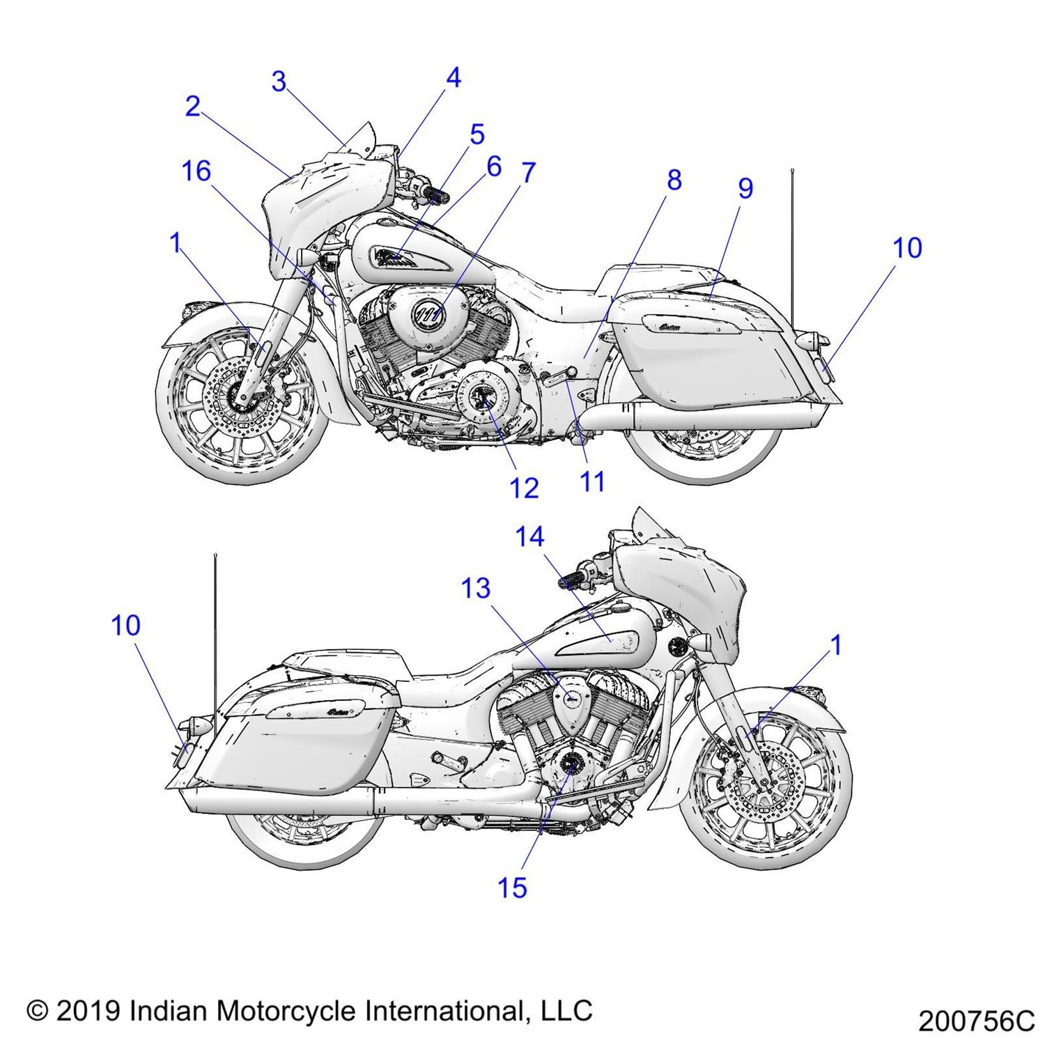 DECAL, FAIRING STORAGE