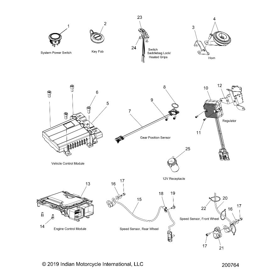 BATTERY, KEY FOB