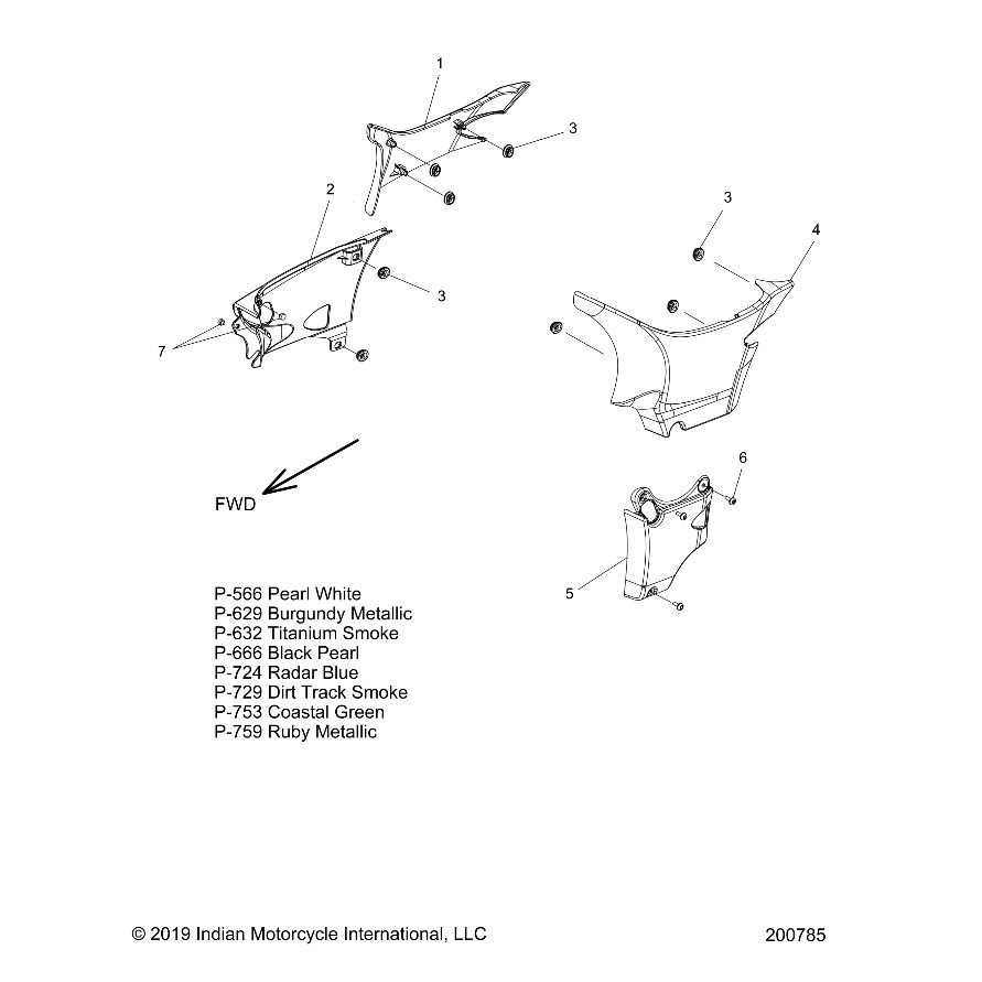 COVER, SIDE, UPPER, RH