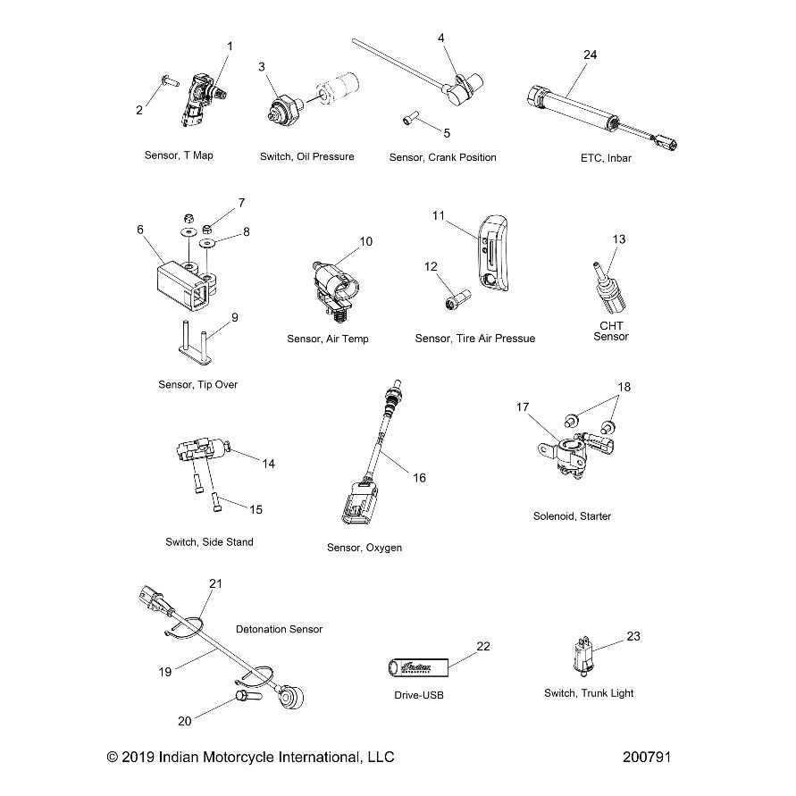 SENSOR, TIRE PRESSURE