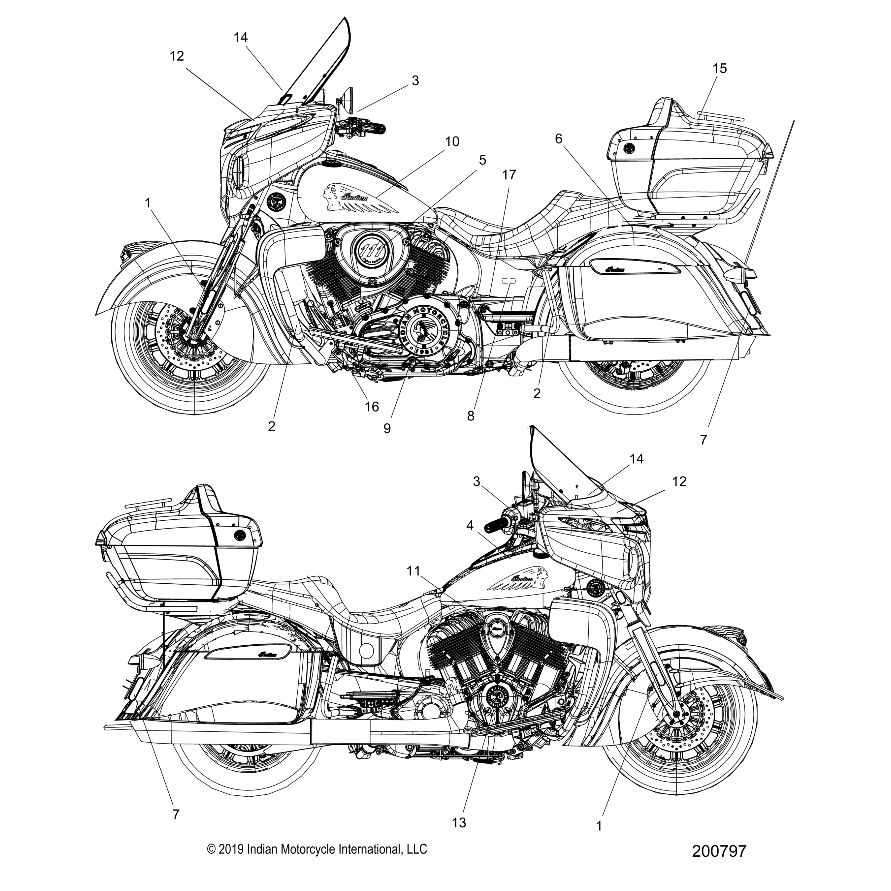 DECAL, FAIRING STORAGE