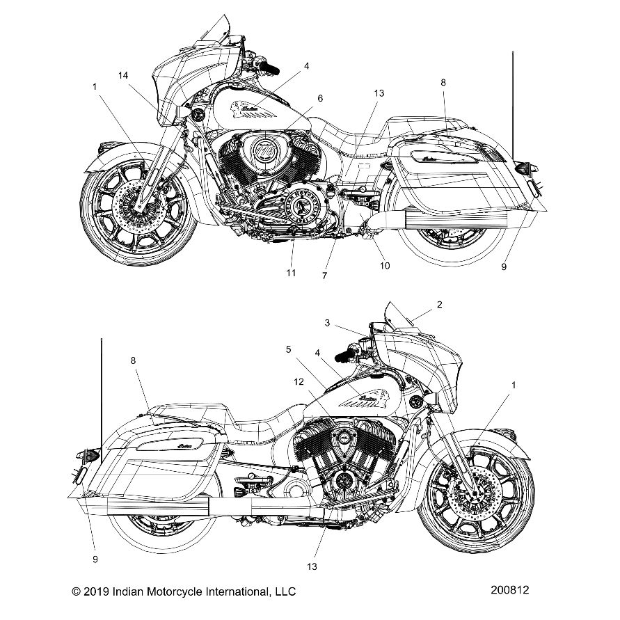 DECAL, FAIRING STORAGE