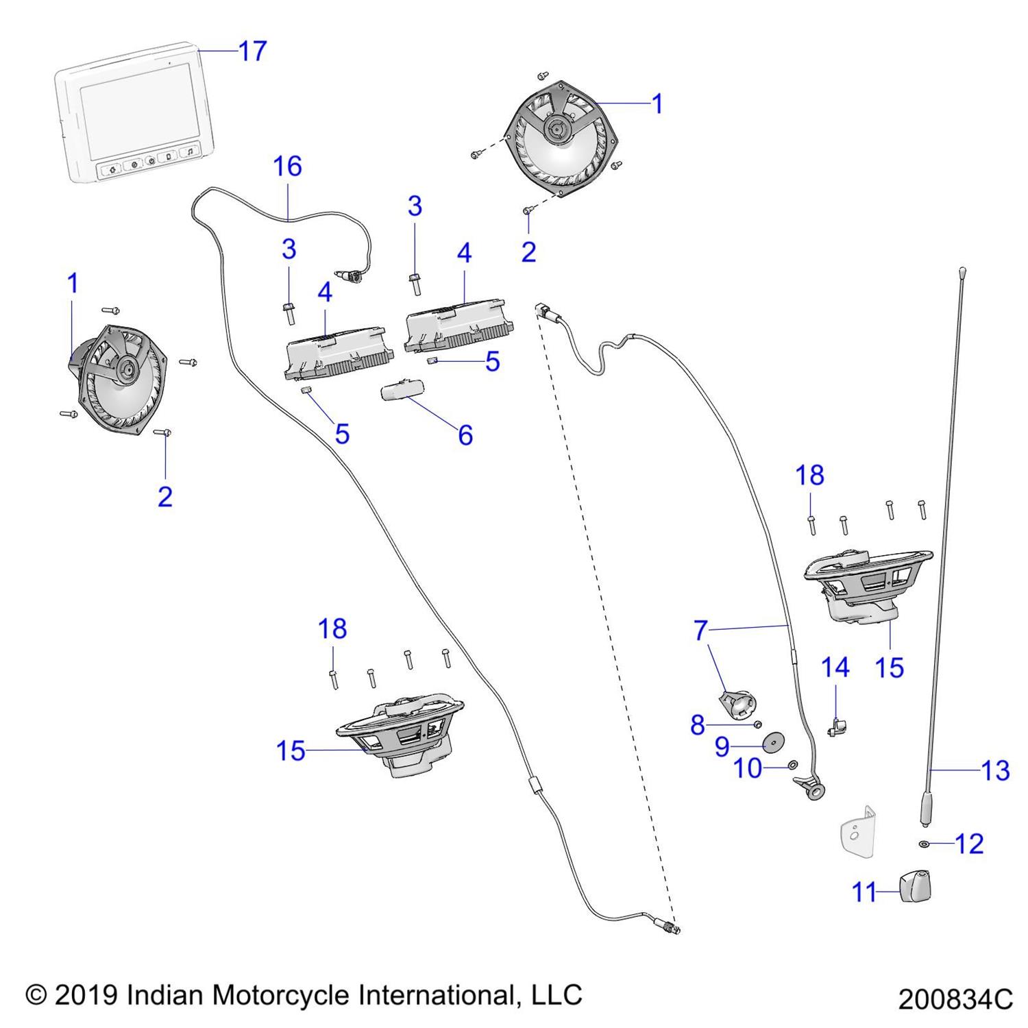 MOUNT, ANTENNA, ADJ.