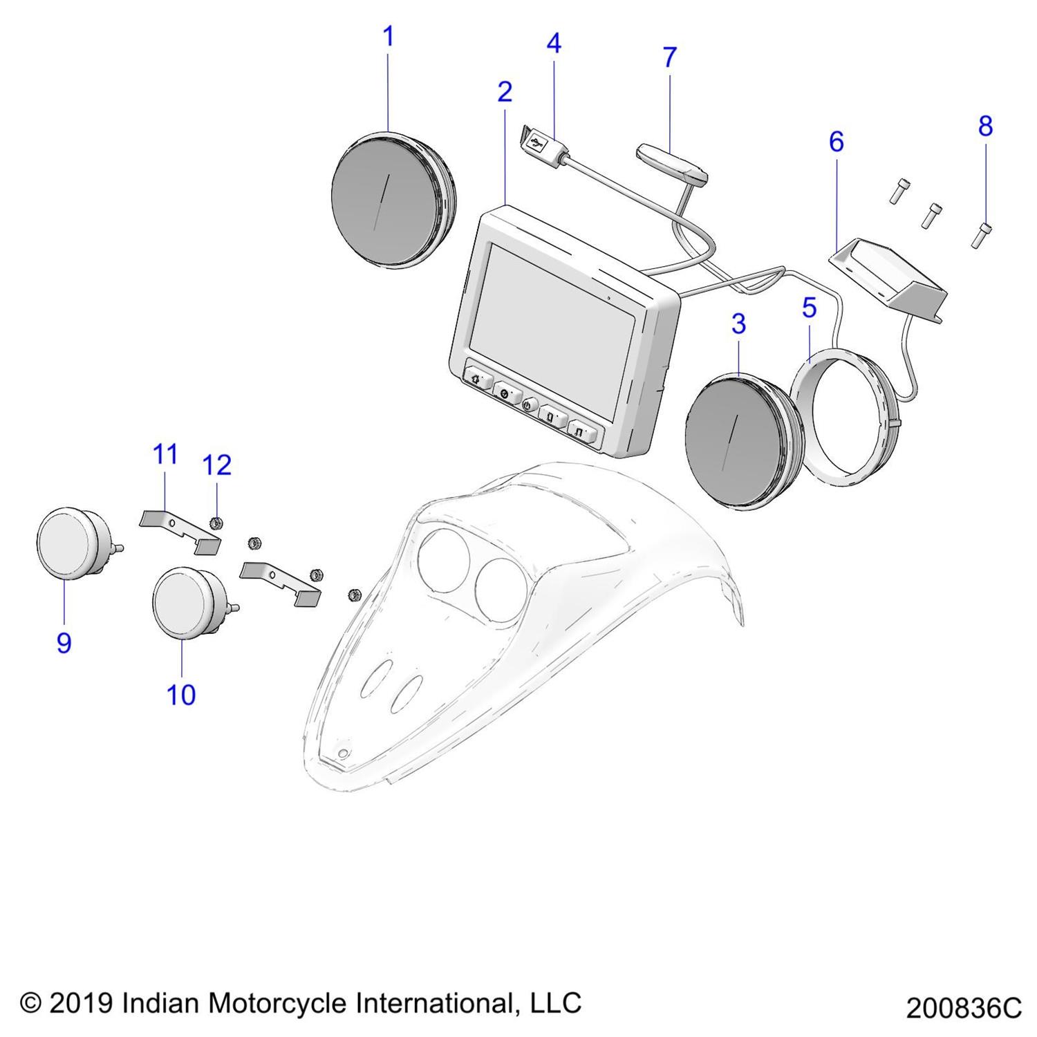 ASM-P7INCH,DISPLAY,IND,WMAPS