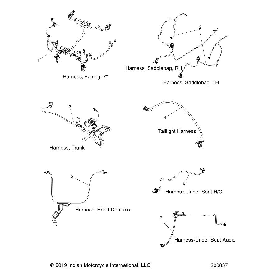 HARNESS-FAIRING,IND, V2