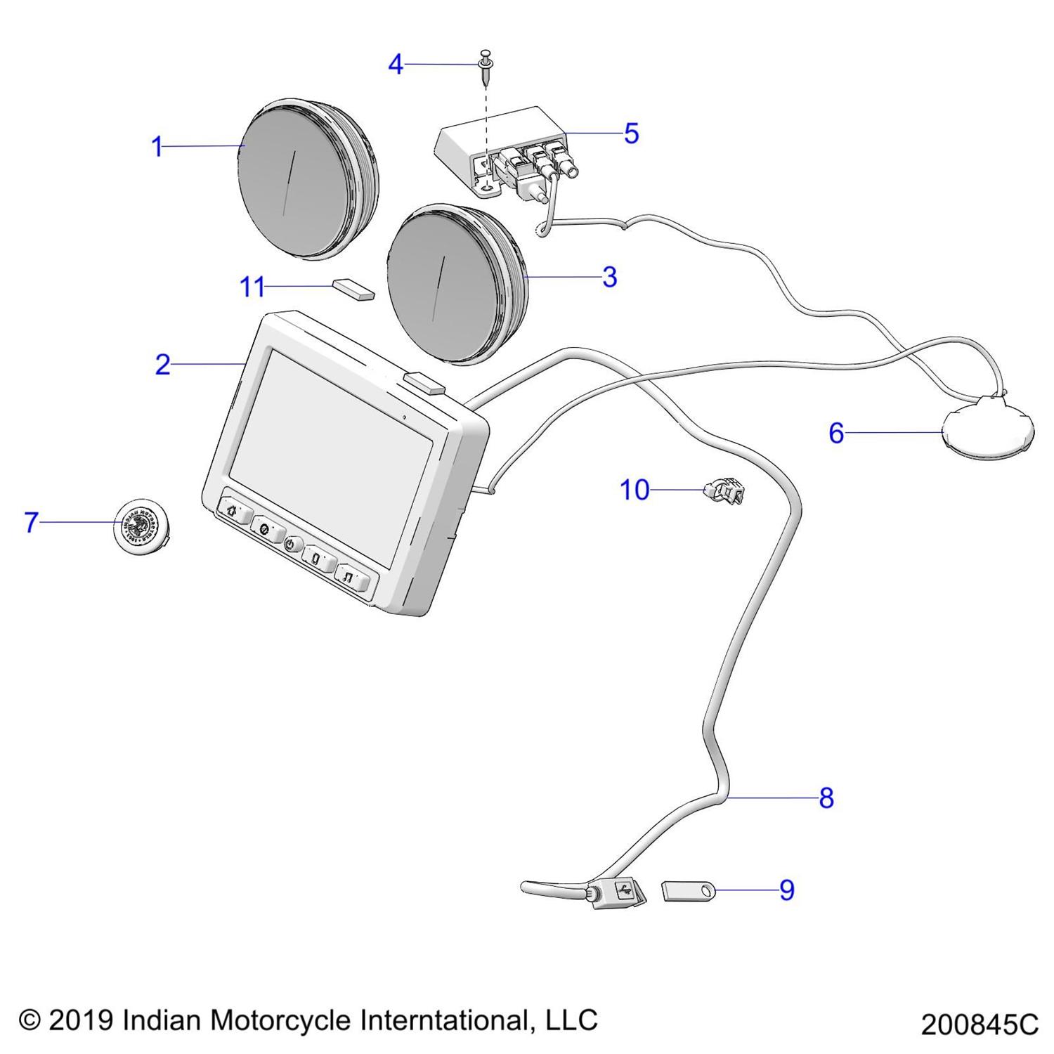 HARNESS, USB,DT06