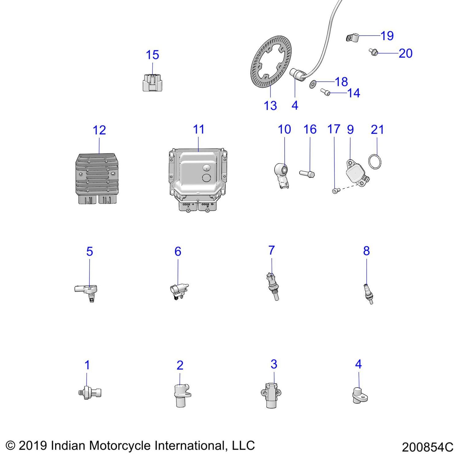 SENSOR-WHEEL SPEED,MID