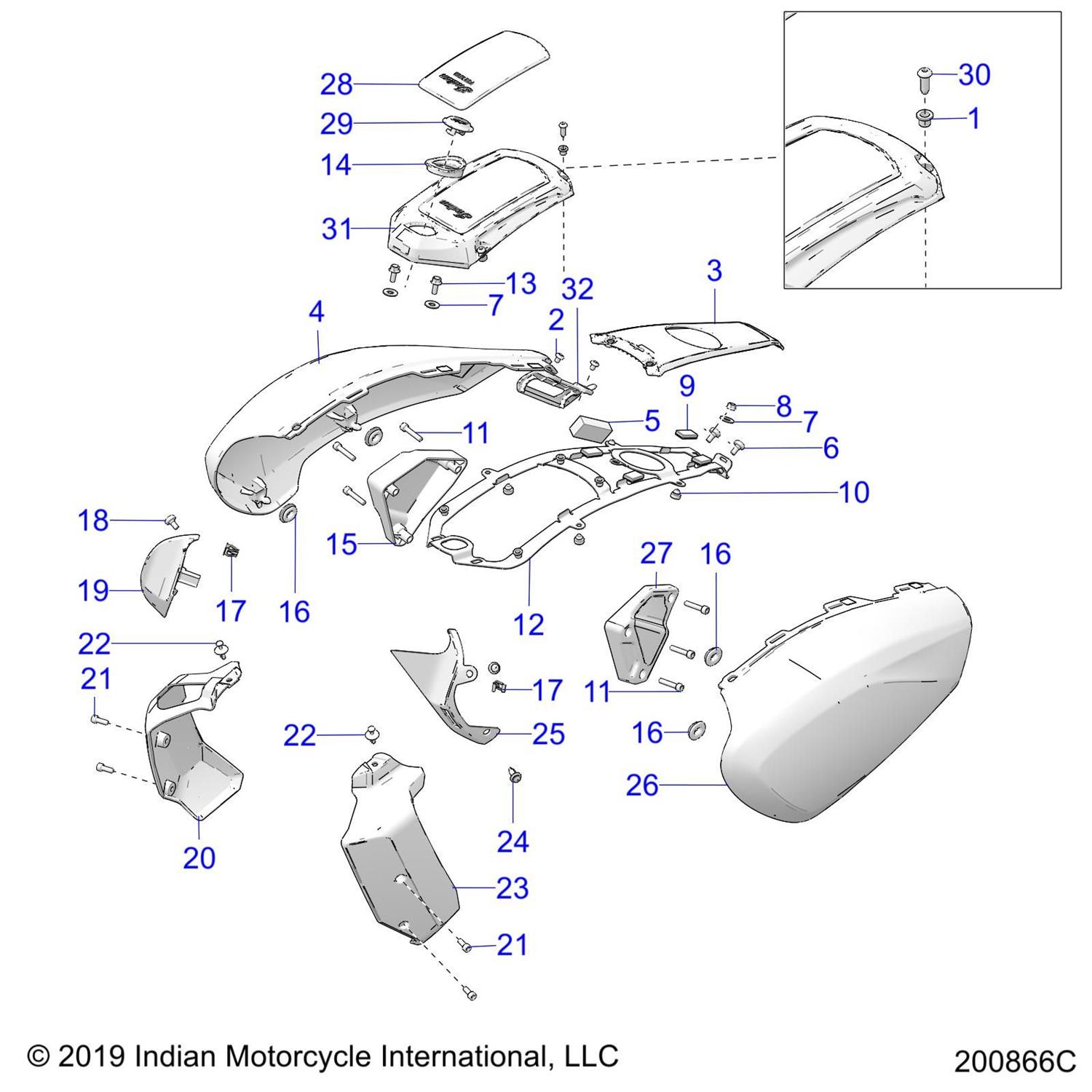 HEAT SHIELD-FRAME,UPPER