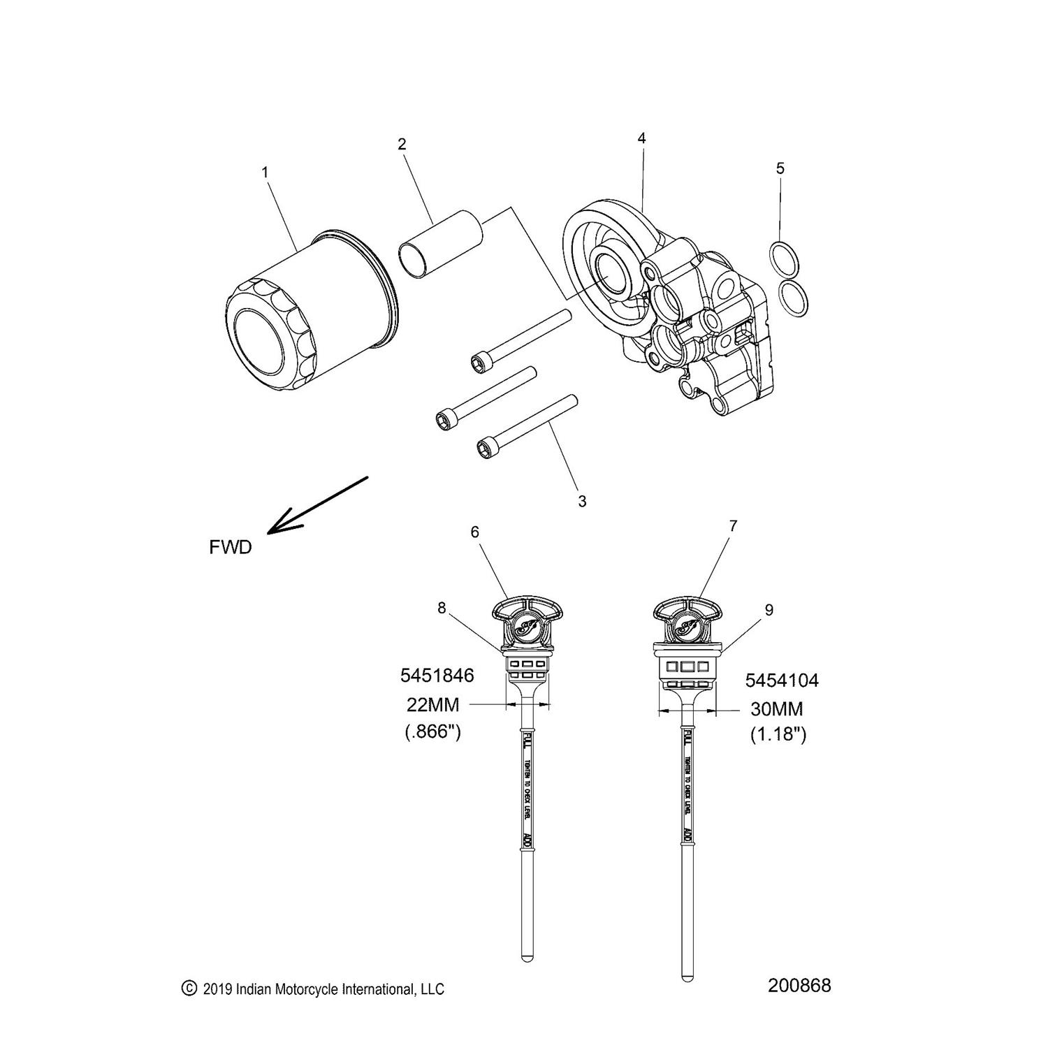 DIPSTICK-OIL [INCL. 7] [SEE ILLUSTRATION FOR CORRECT DIAMETER]