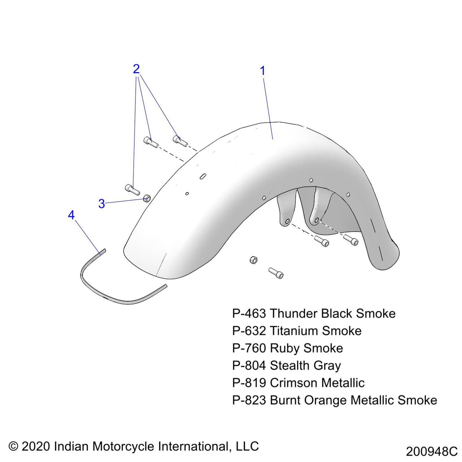 TRIM-EDGE, FENDER, INTL (INTL.)