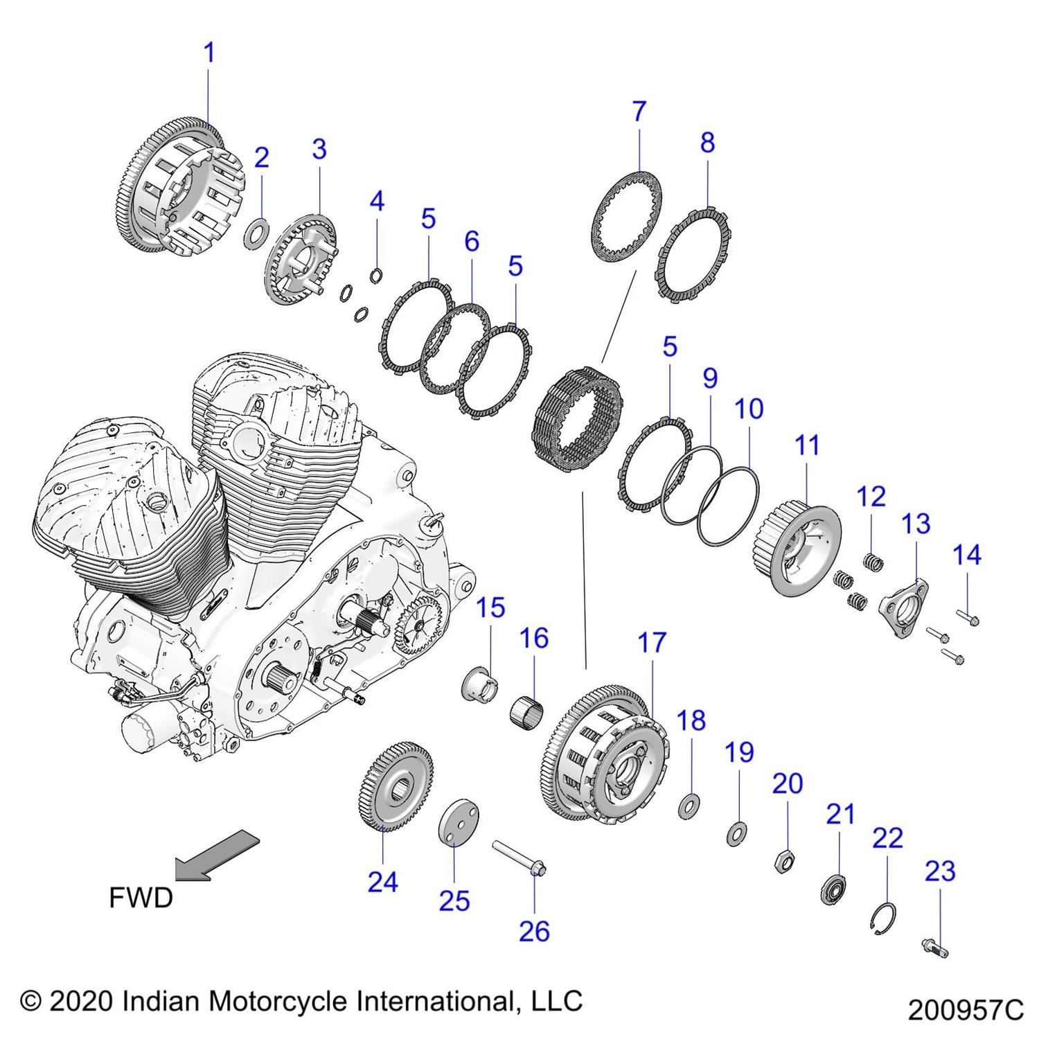 CLUTCH PRESSURE PLATE