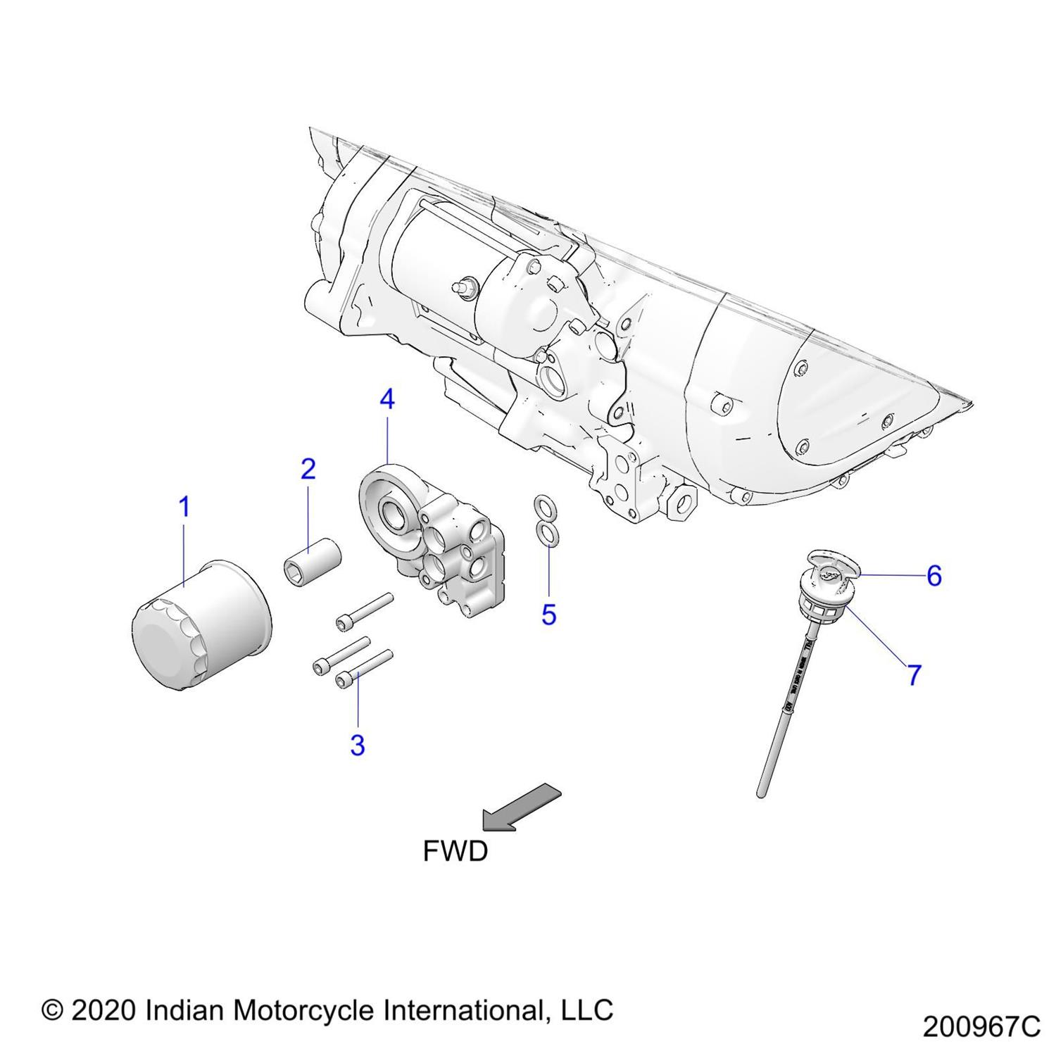 DIPSTICK-OIL FILL,M30 (INCL. O-RING)