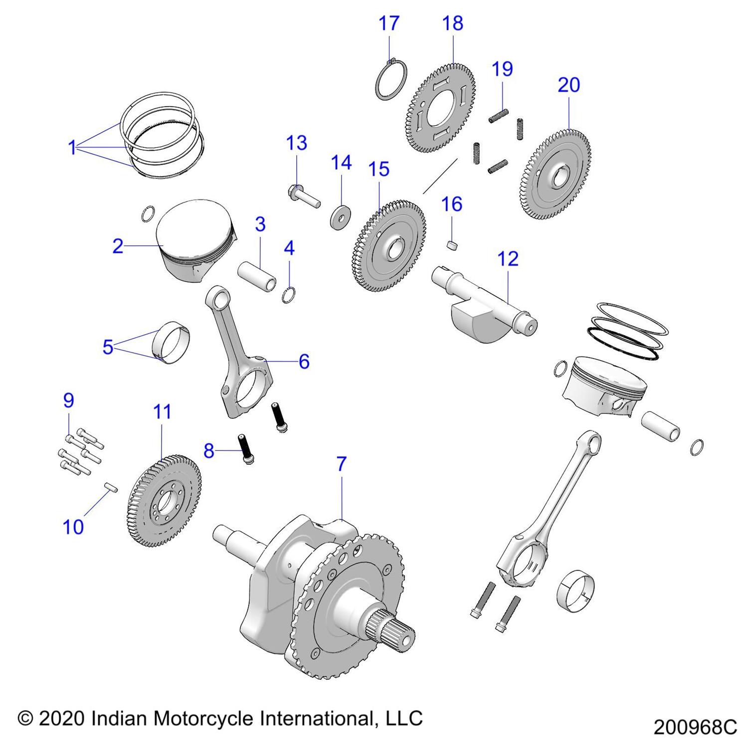 WASHER, CAM RETAINING