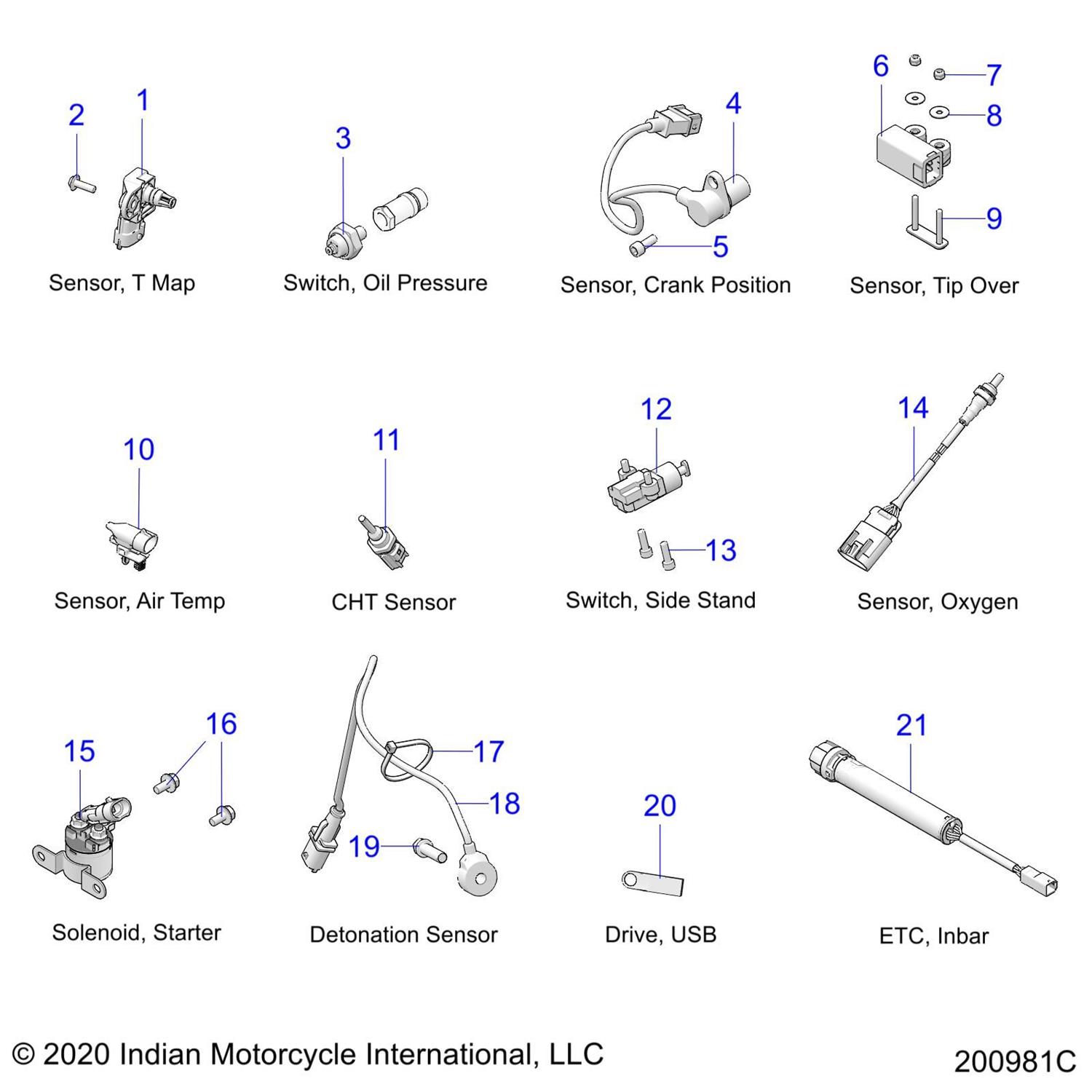 Switch, Oil Pressure