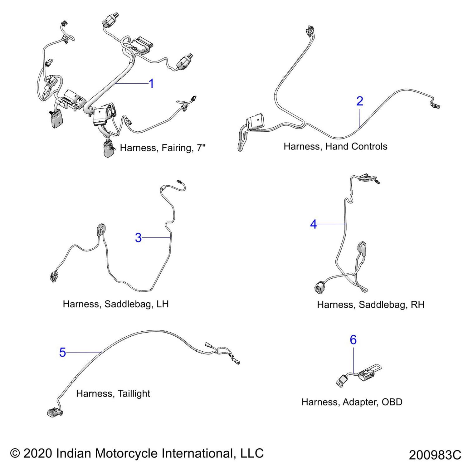 HARN-DIAG,IND,OBDII (INTL.)