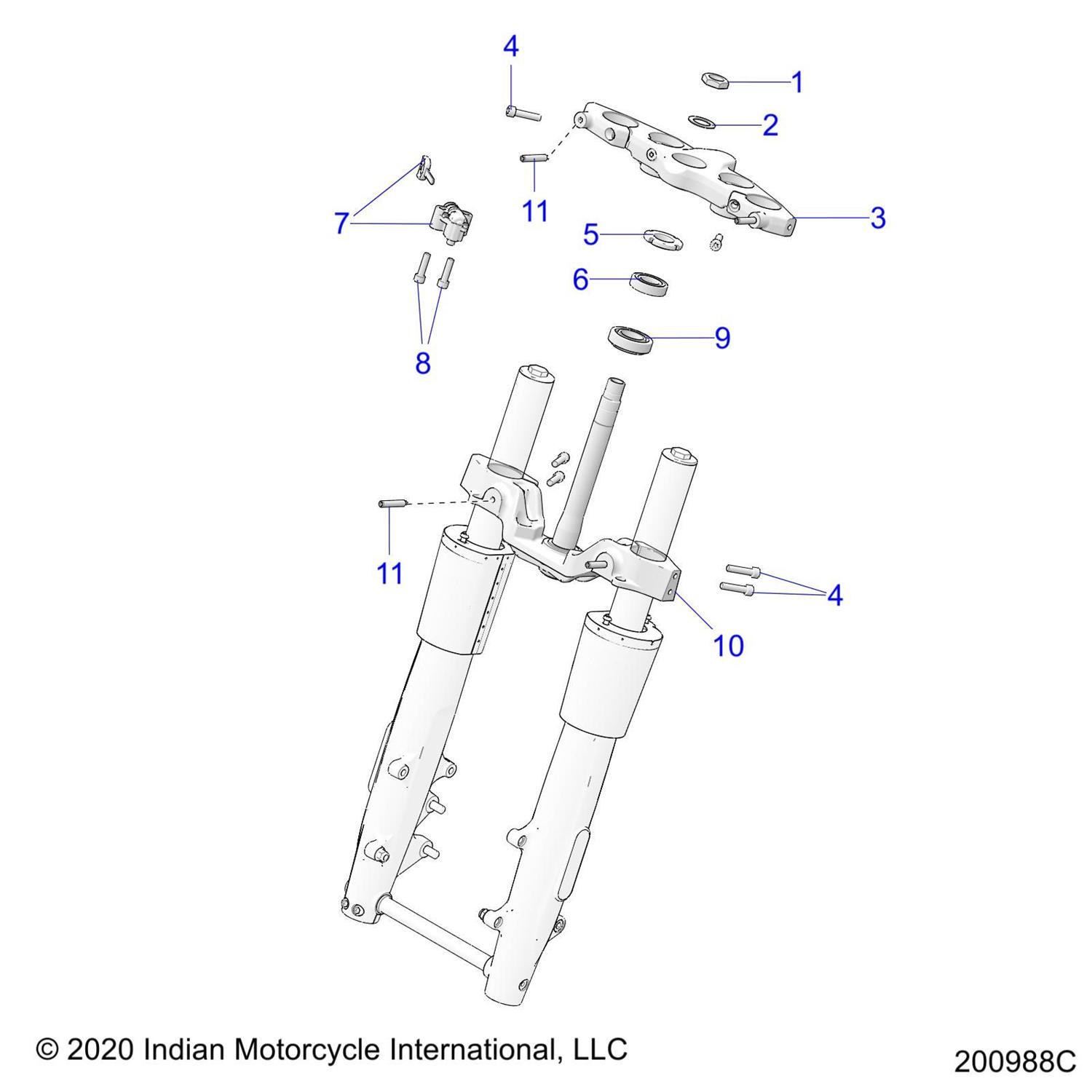 STUD-M8X1.25X45 8.8 ZPC