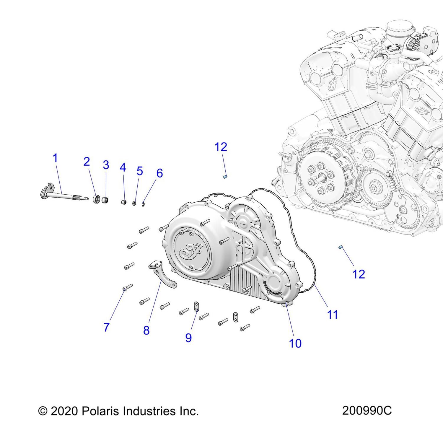 BEARING,NDL,M12X16X10,CLTSHF