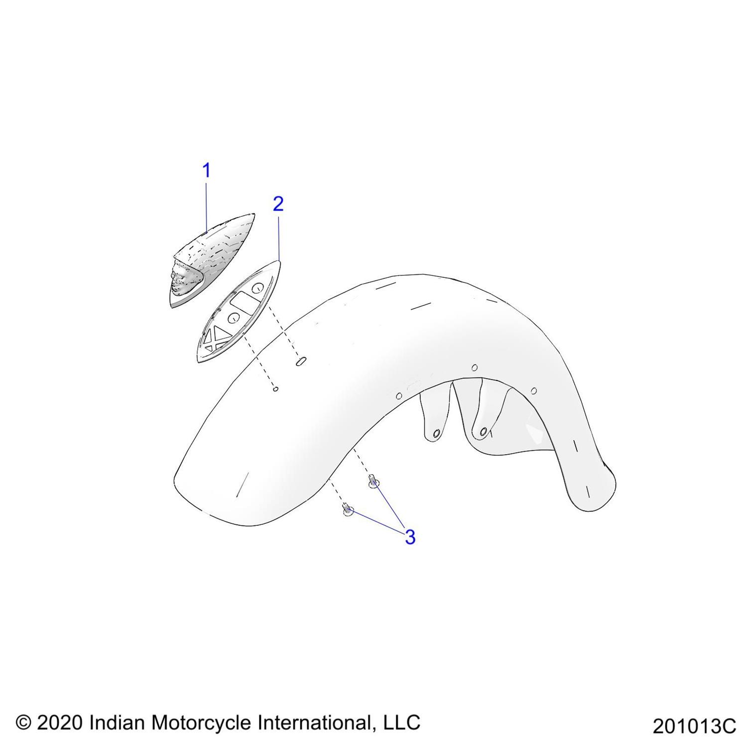 GASKET-HEADDRESS,19FENDER