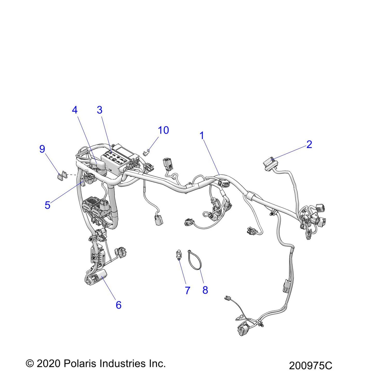 HARNESS-CHASSIS,MIDSIZE