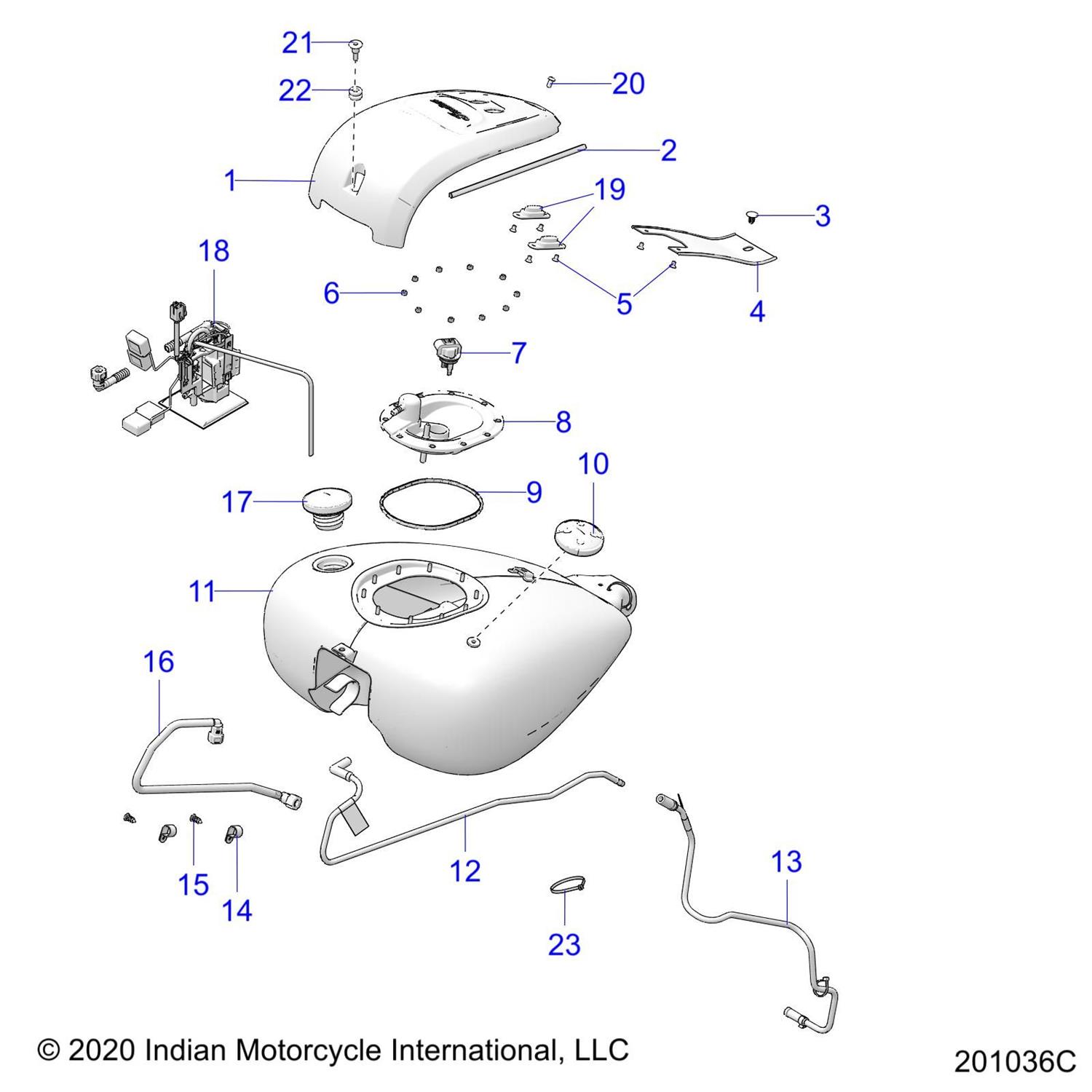 ASM., FUEL ACCESS (INCL. 7)