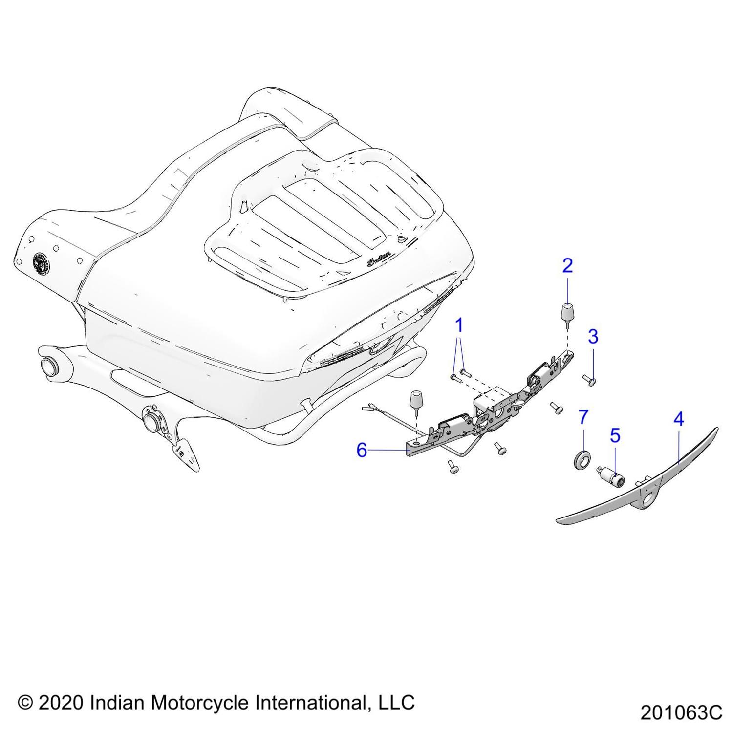 BEZEL-LOCK,TRUNK,GBLK