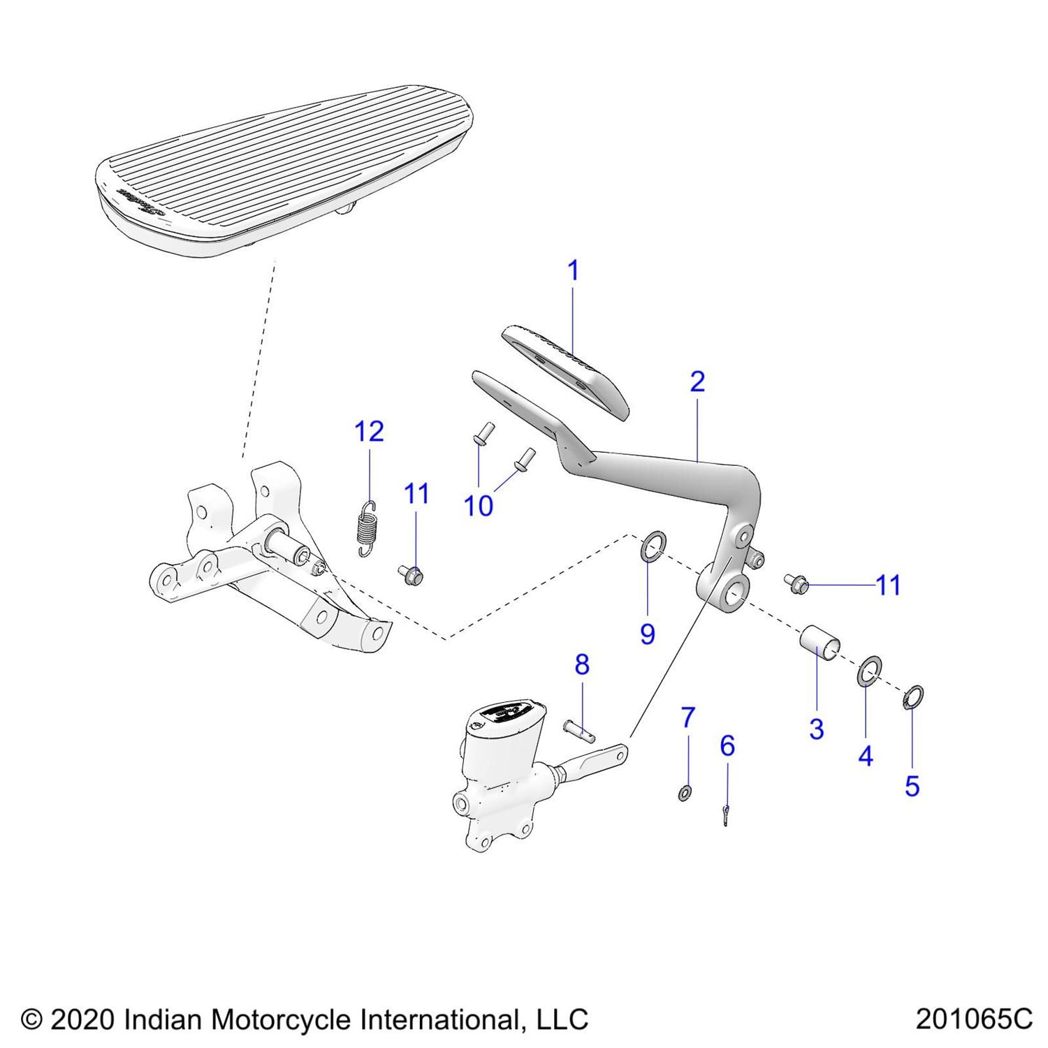 BEARING-SHIFT PEDAL