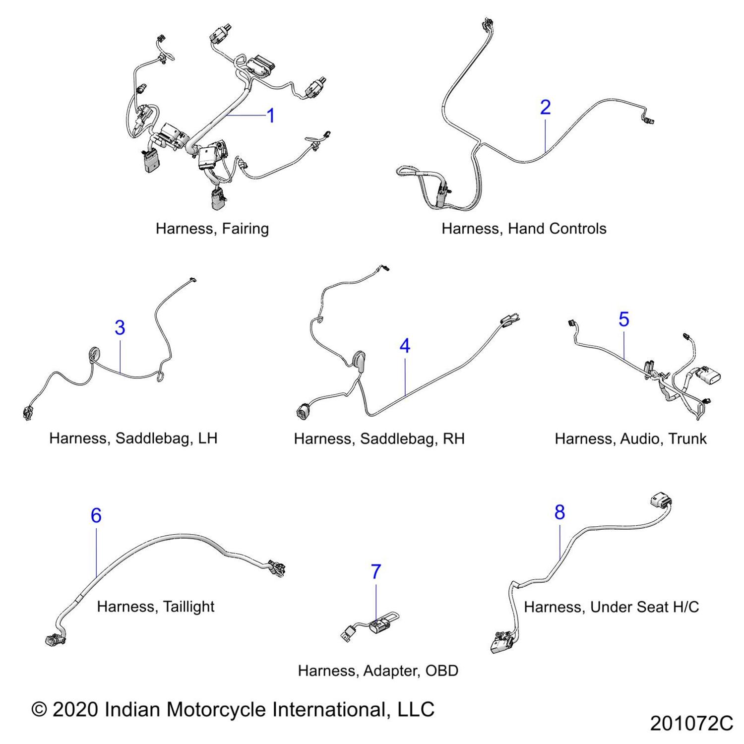 HARN-DIAG,IND,OBDII (INTL. ONLY)