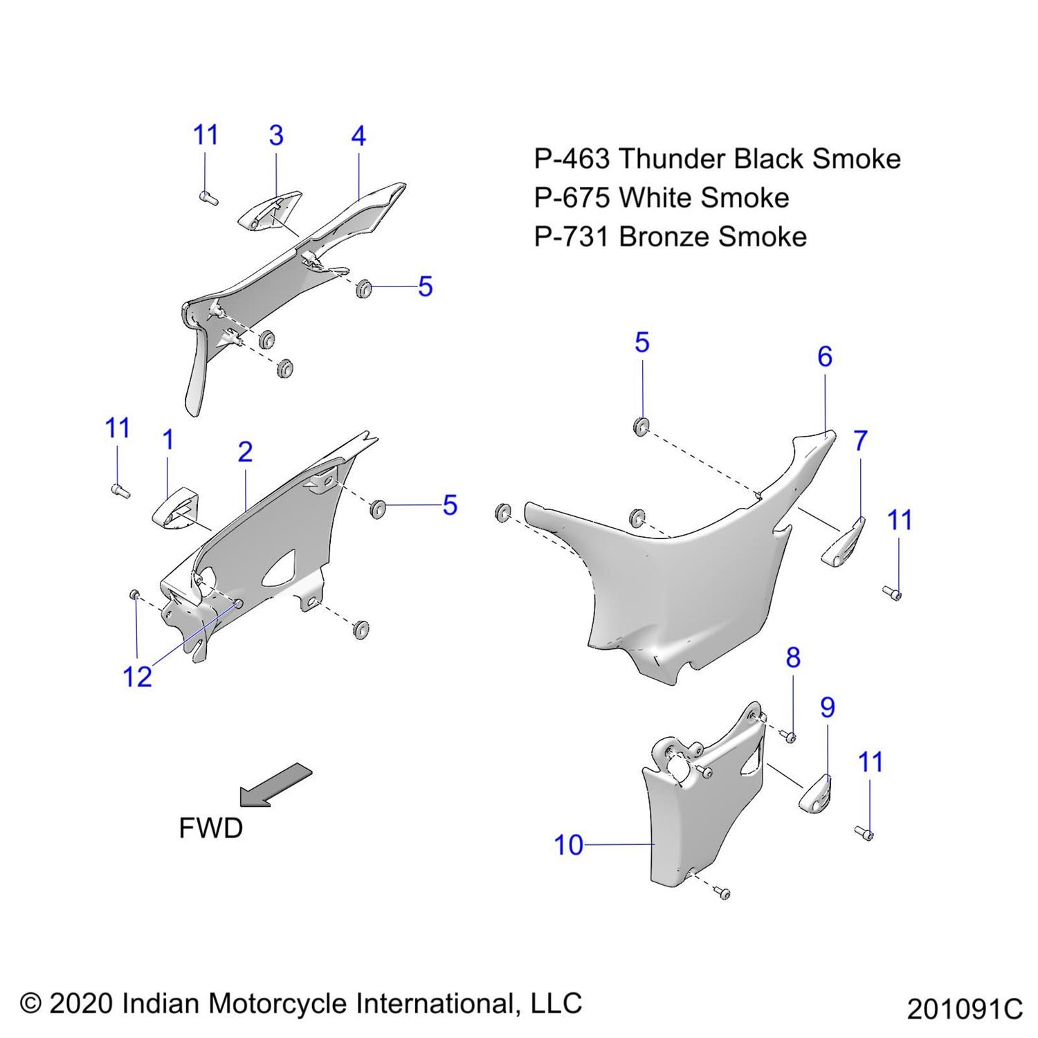 COVER, TIPOVER MOUNT, UPPER, LH