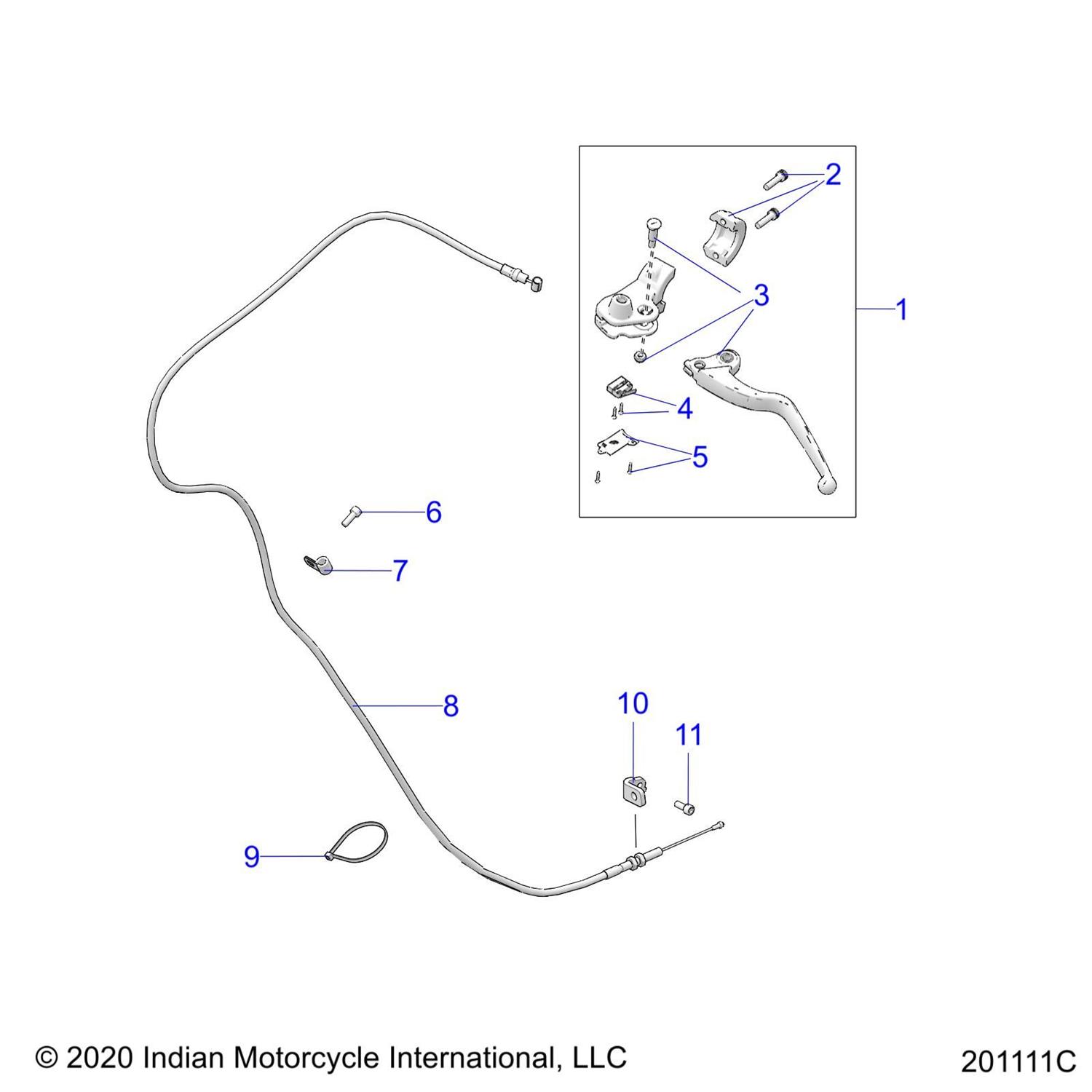 BRKT-CABLE MOUNT