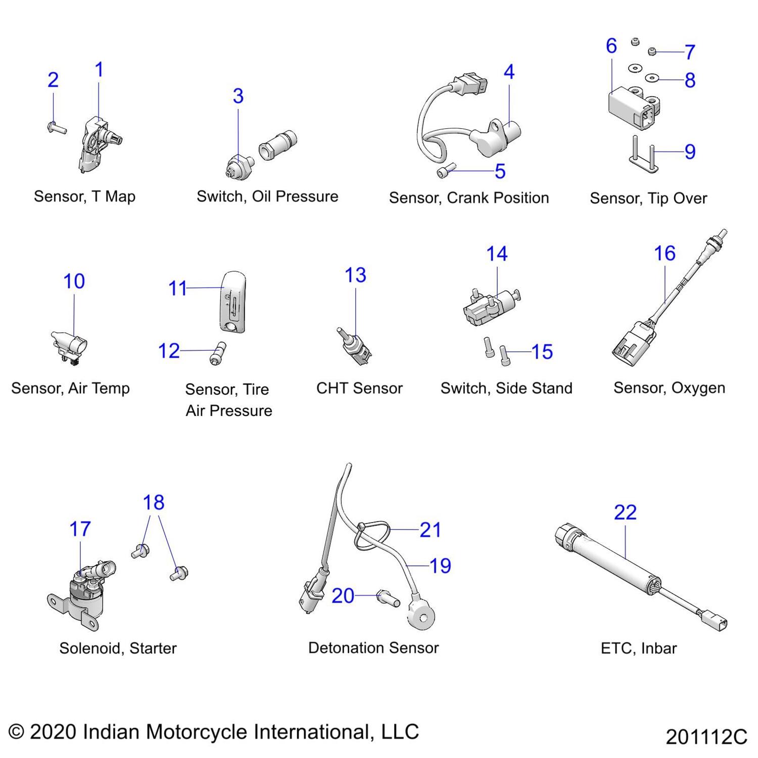 SENSOR, CYLINDER HEAD TEMP