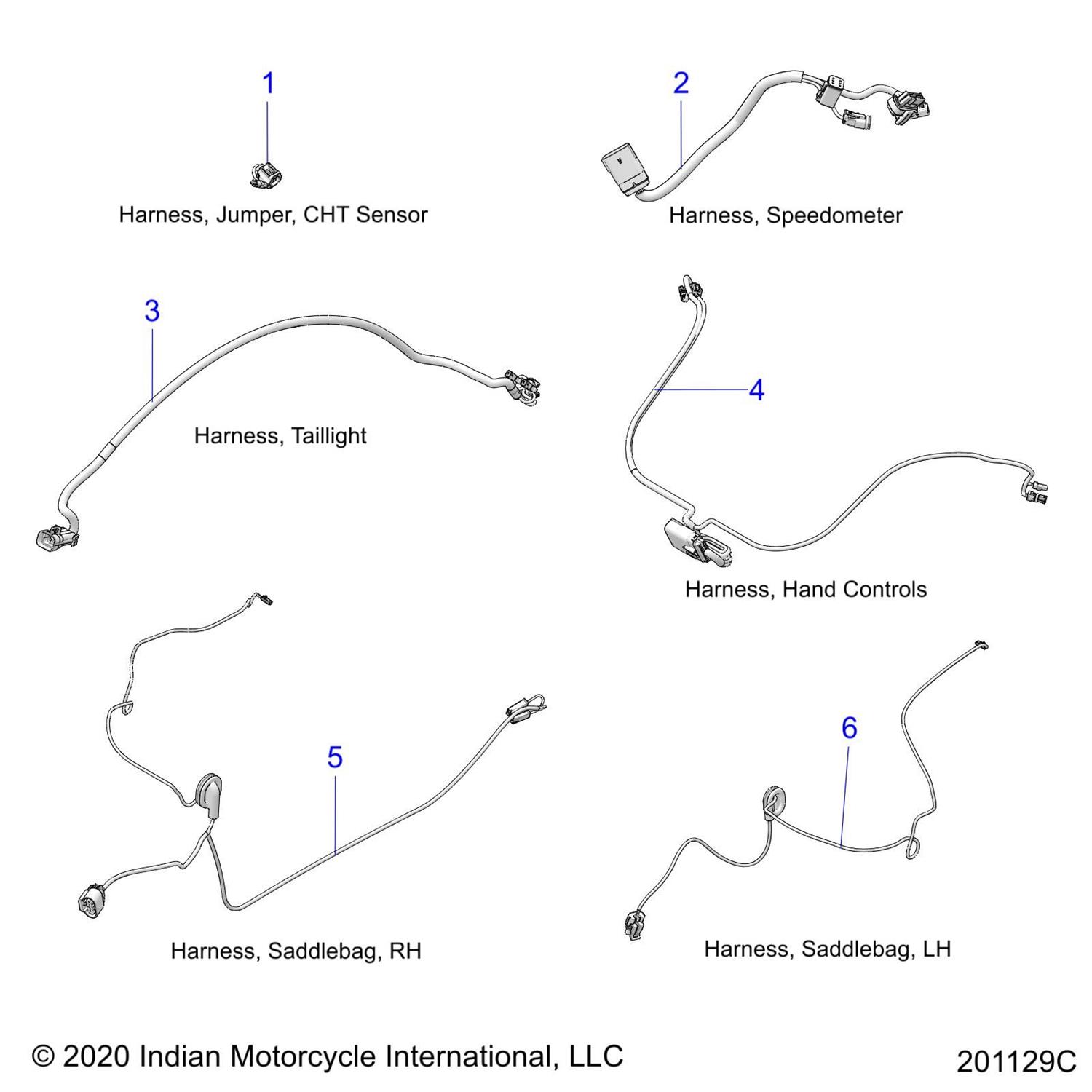 HARNESS-SPEEDO,7'',V3