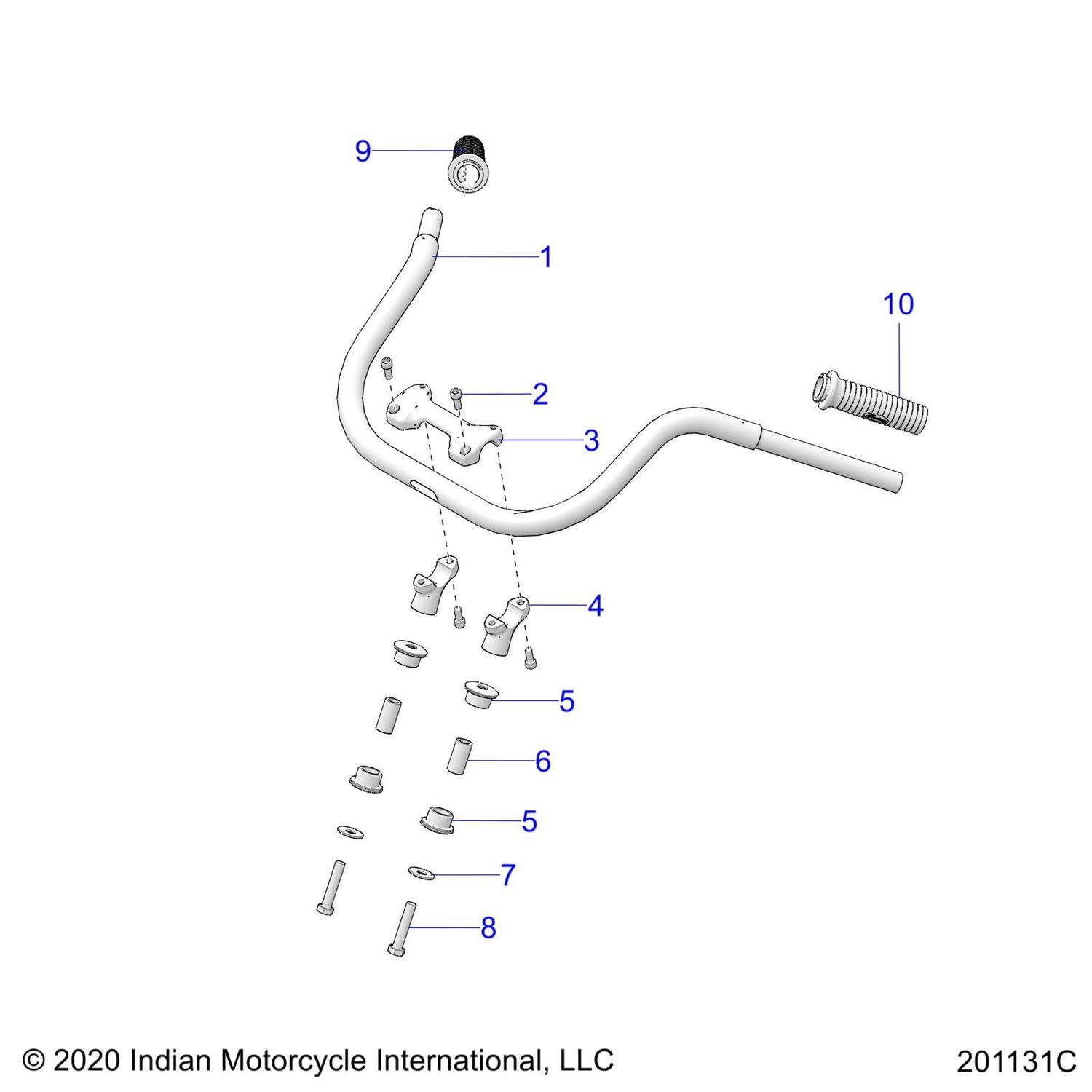 SCREW-SH-M8X1.25X20 8.8 ZPC