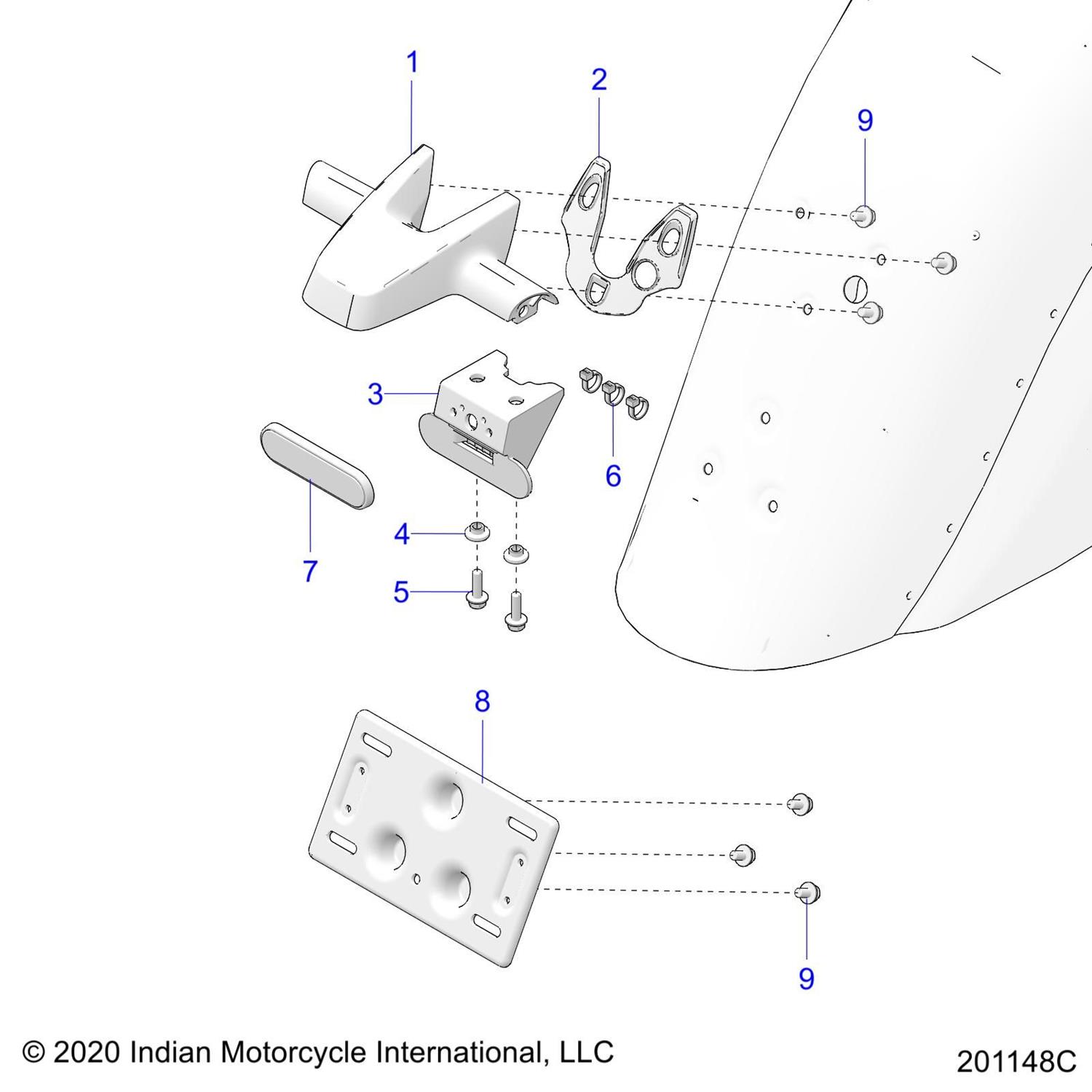 SLEEVE-TURNSIGNAL MOUNT