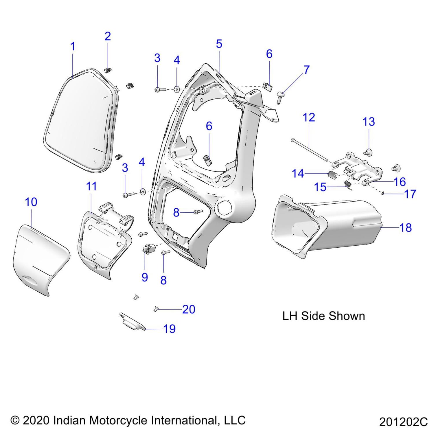 HINGE-MOUNT,BLOCK,RH