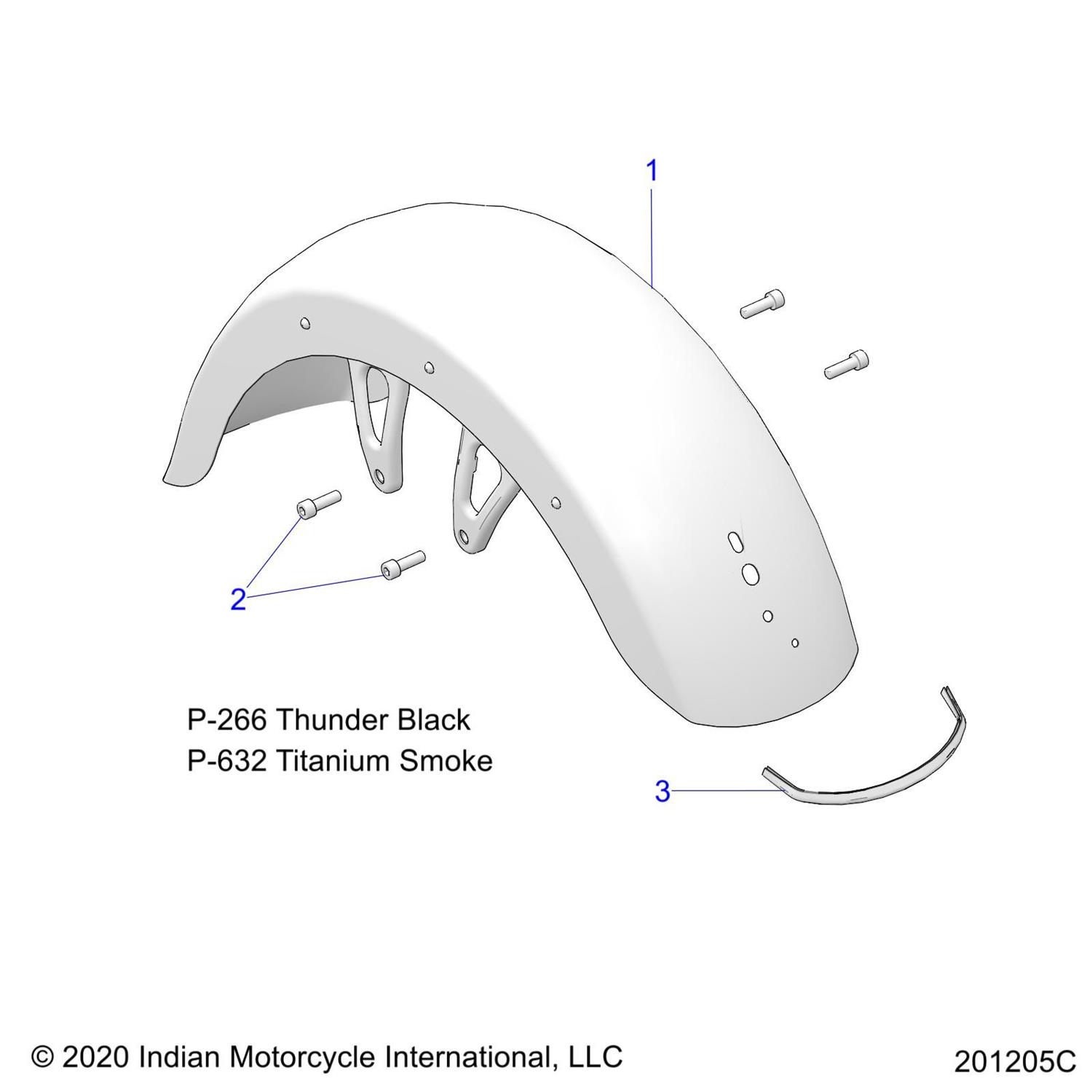 ASM-FENDER,TRIMMED,FRT,TISMK