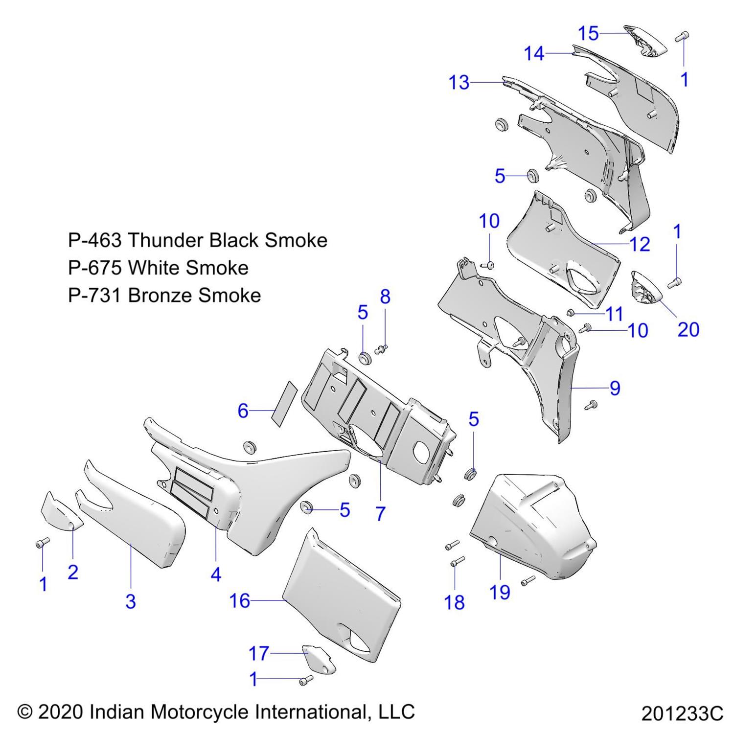 SCREW-SH-M8X1.25X20 8.8 ZPB D204