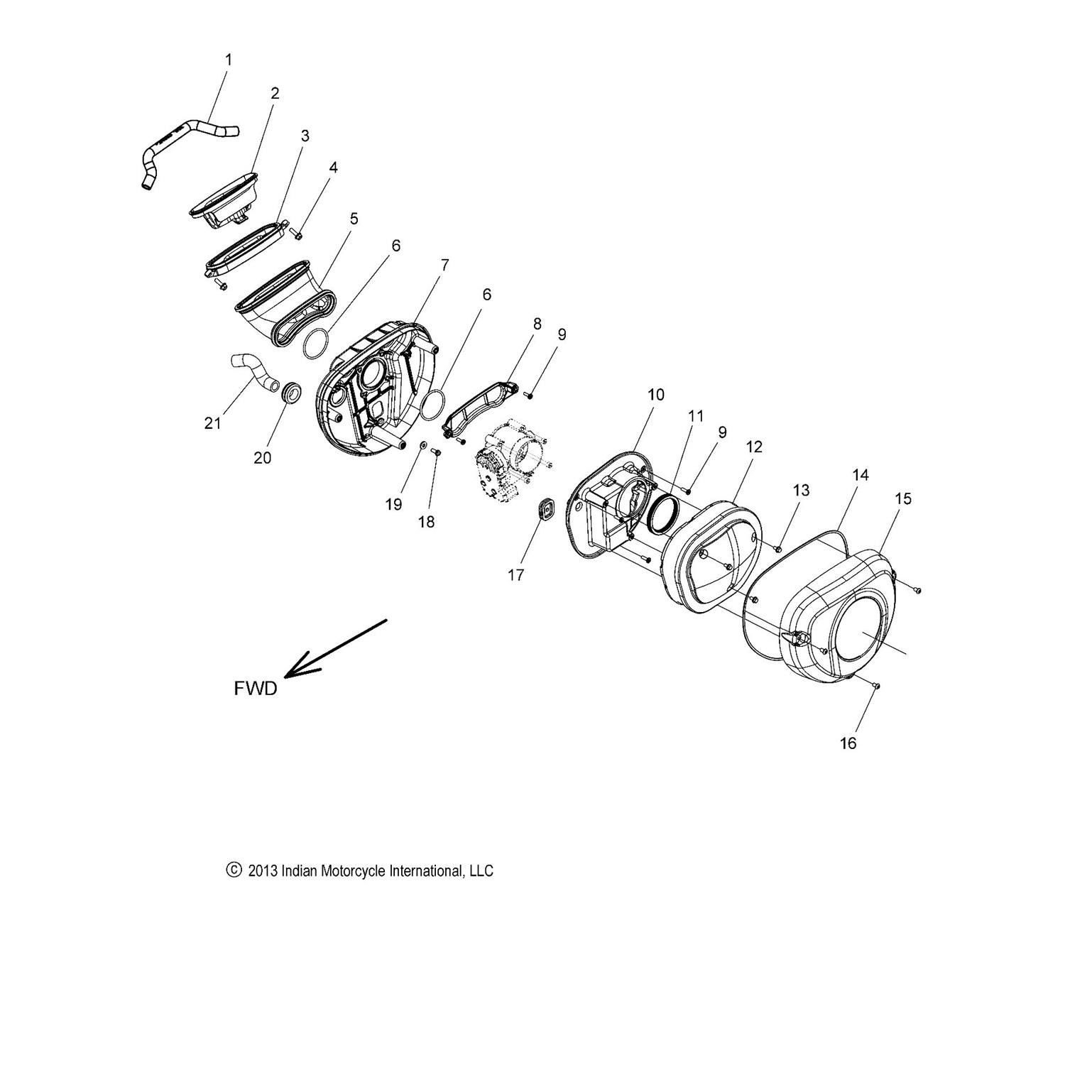 GASKET, THROTTLE BODY