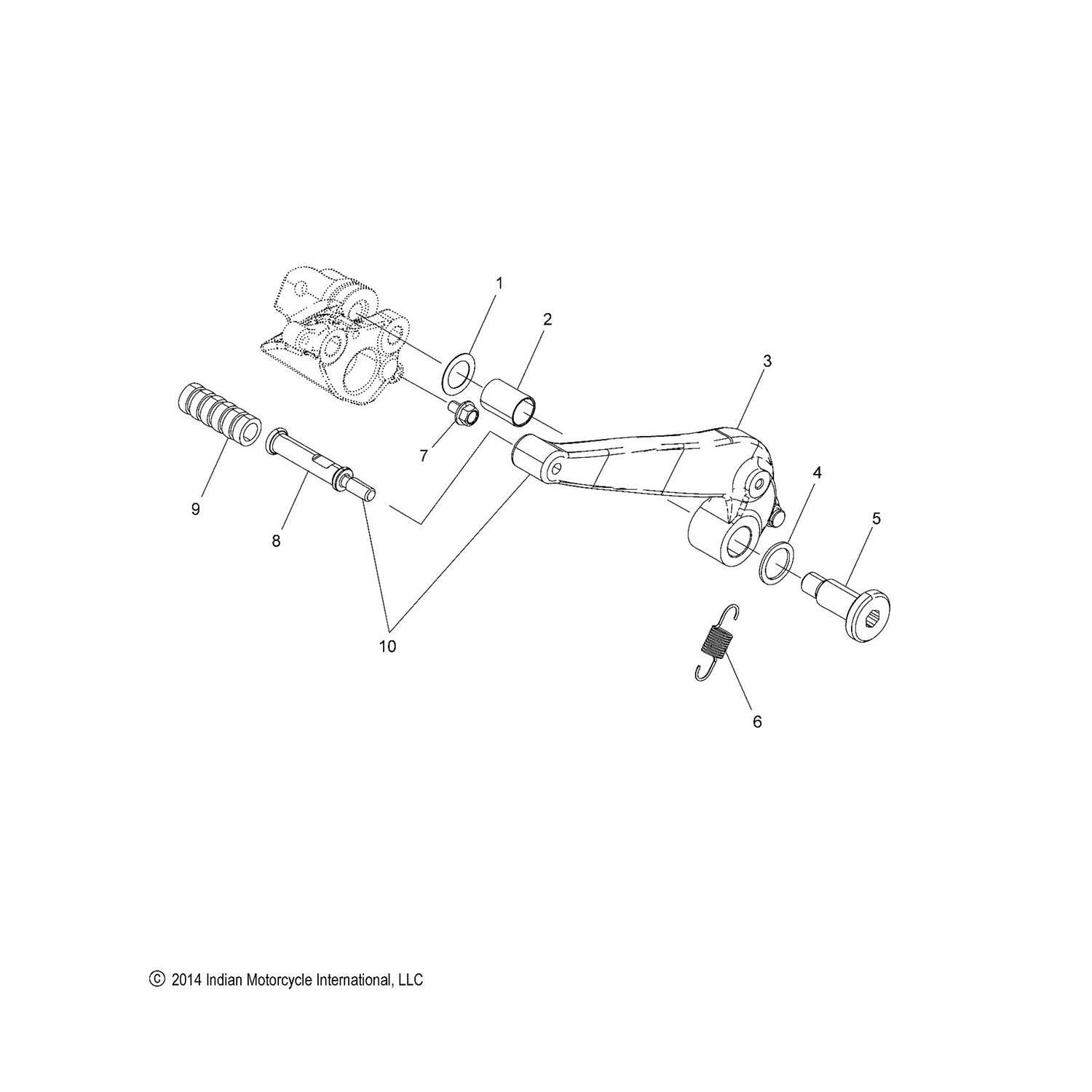 PAD, SHIFT PEDAL